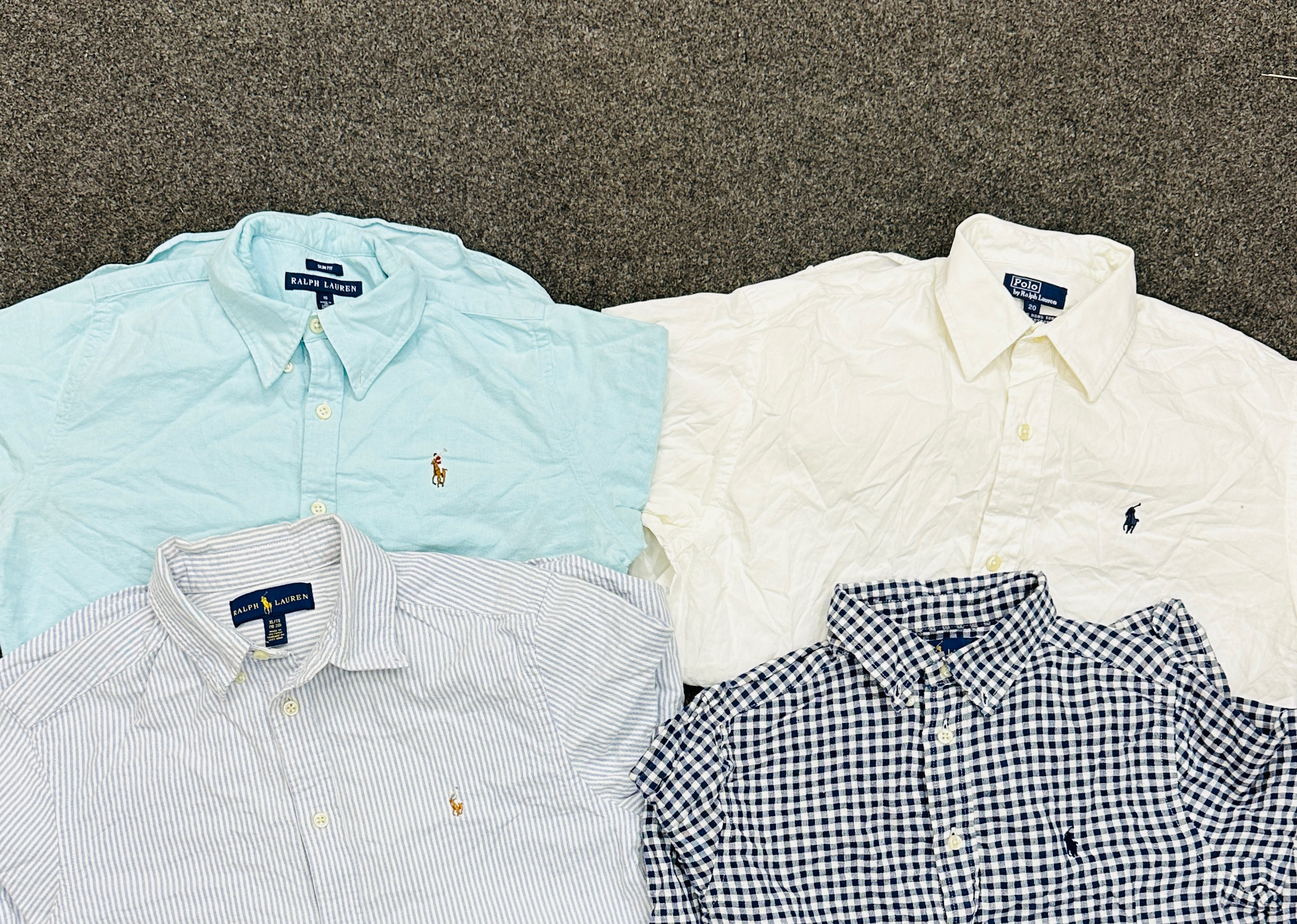 「SD0296 - ラルフ・ローレン ポロシャツ 子供用 - 46ピース」