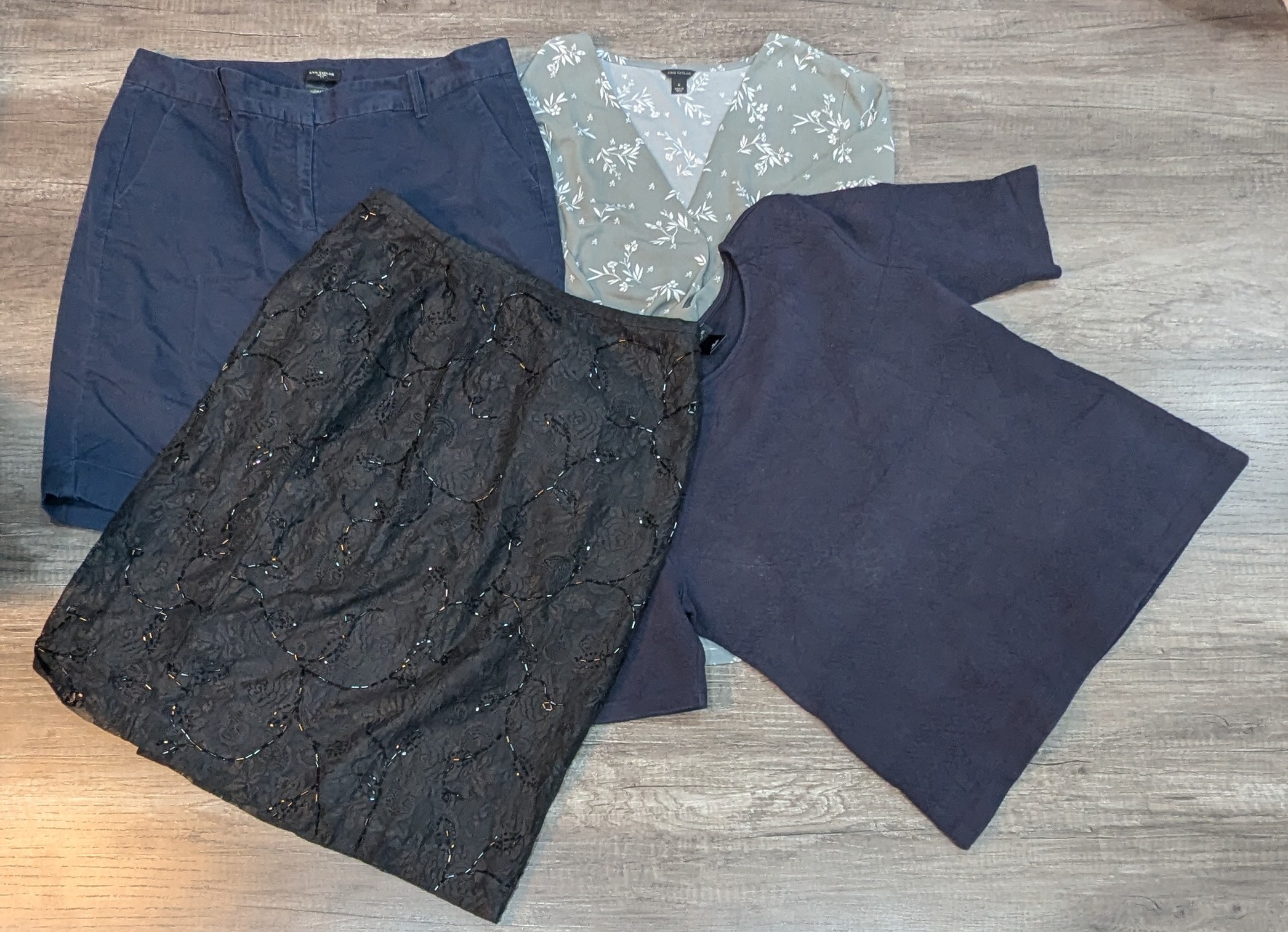 1626 - Ann Taylor ショート、スカート、ブレザー、ブラウス＆セーター