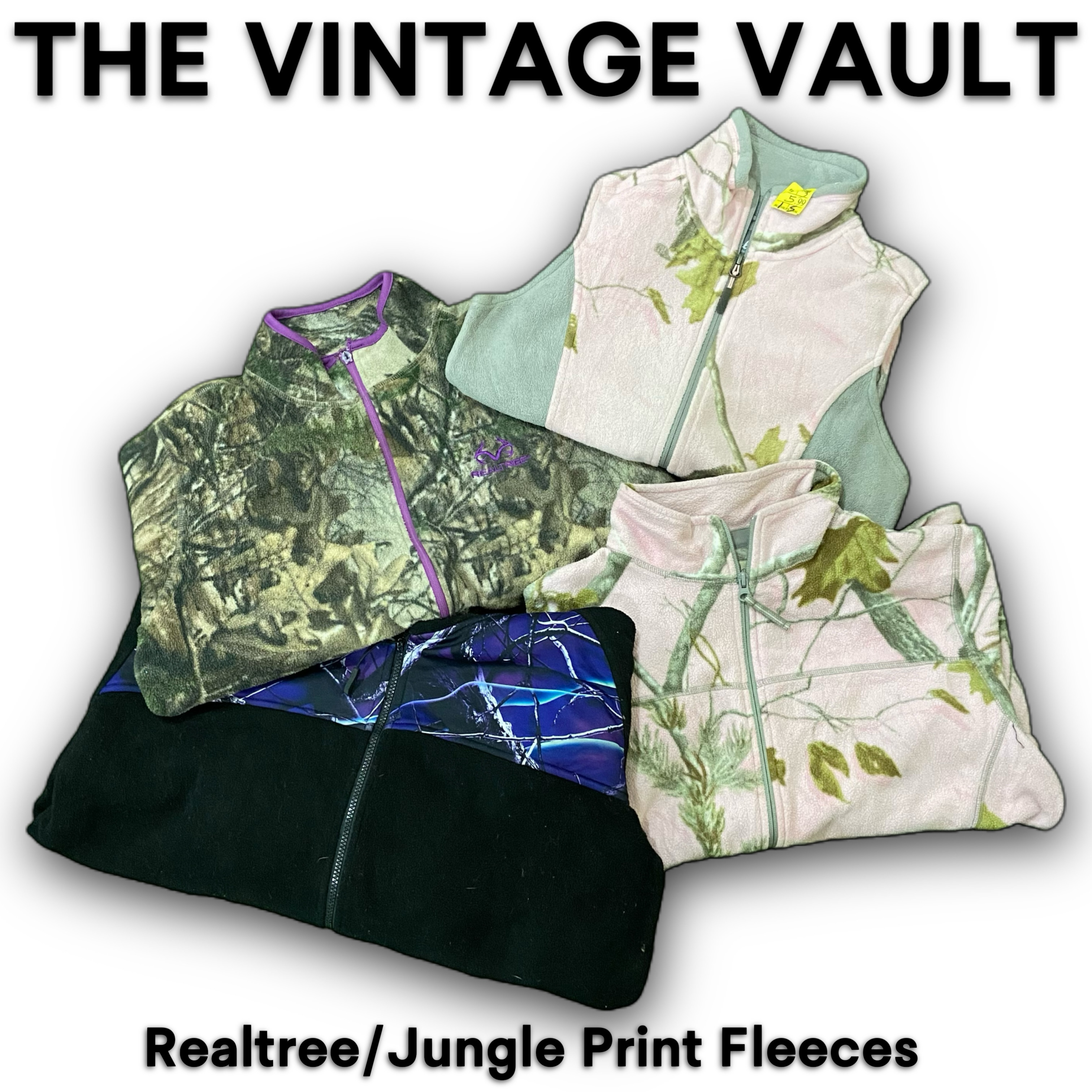 Realtree/Jungle Print Fleeces