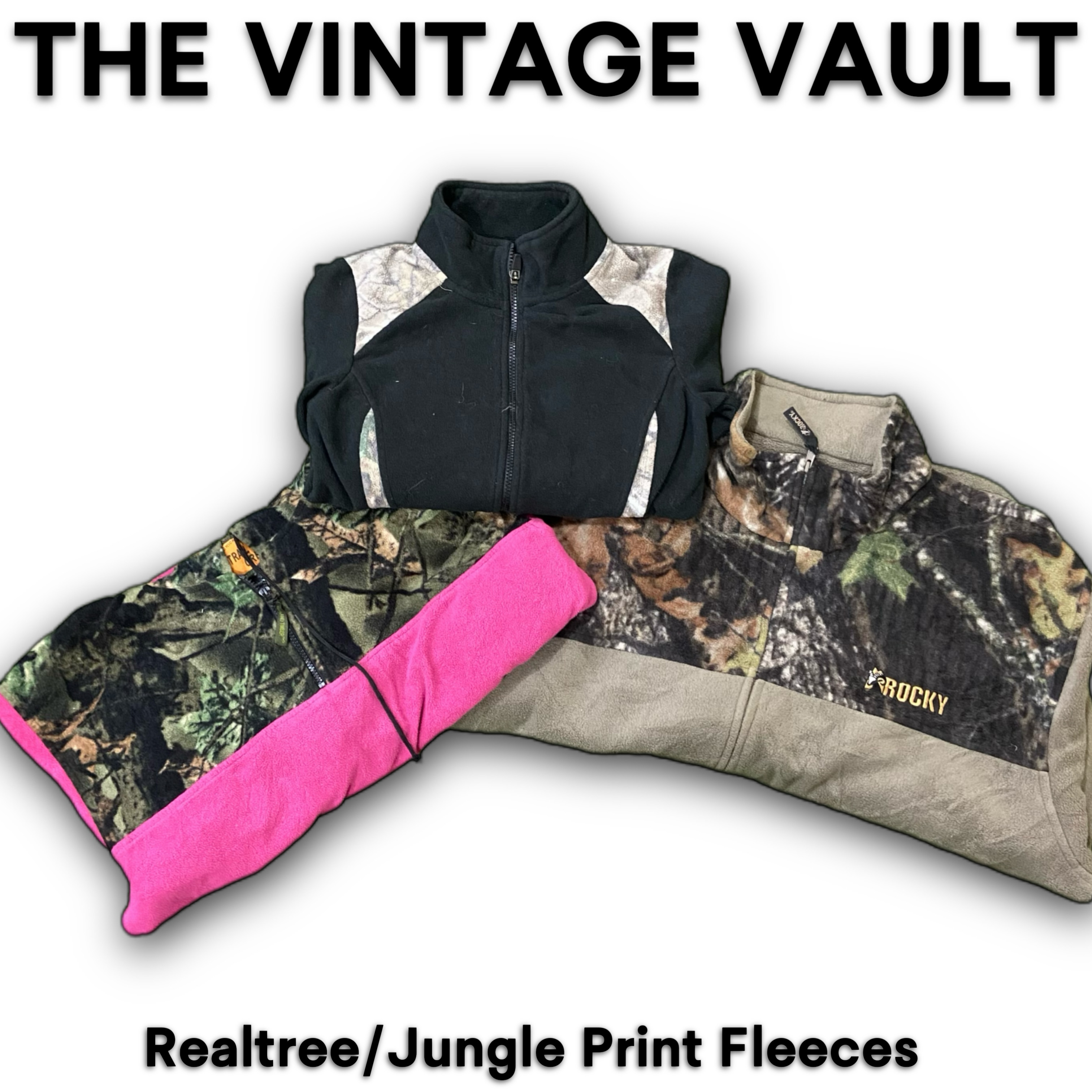Realtree/Jungle Print Fleeces