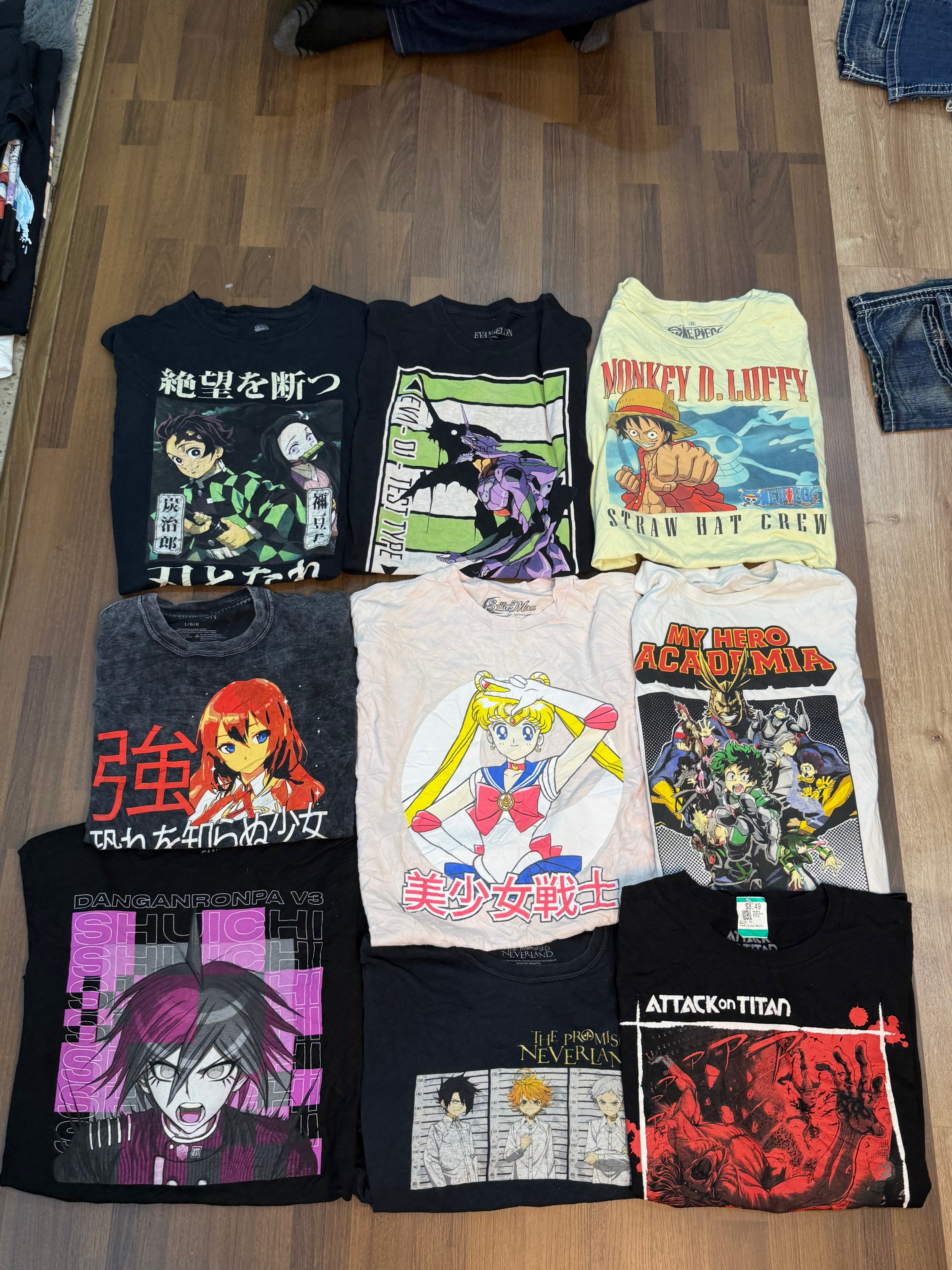 AVG-0063 Camisetas Gráficas de Anime