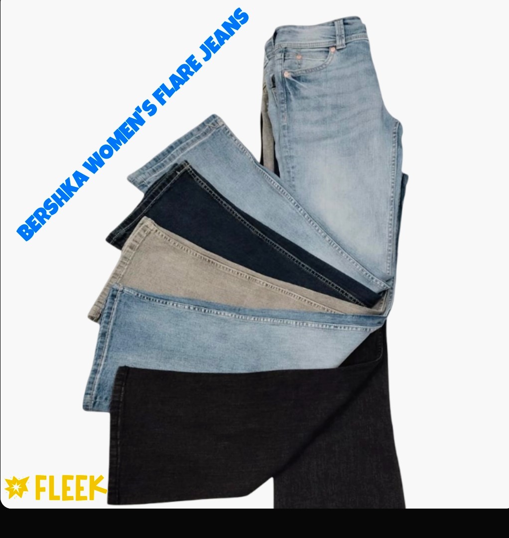 Y2k women's flare jeans