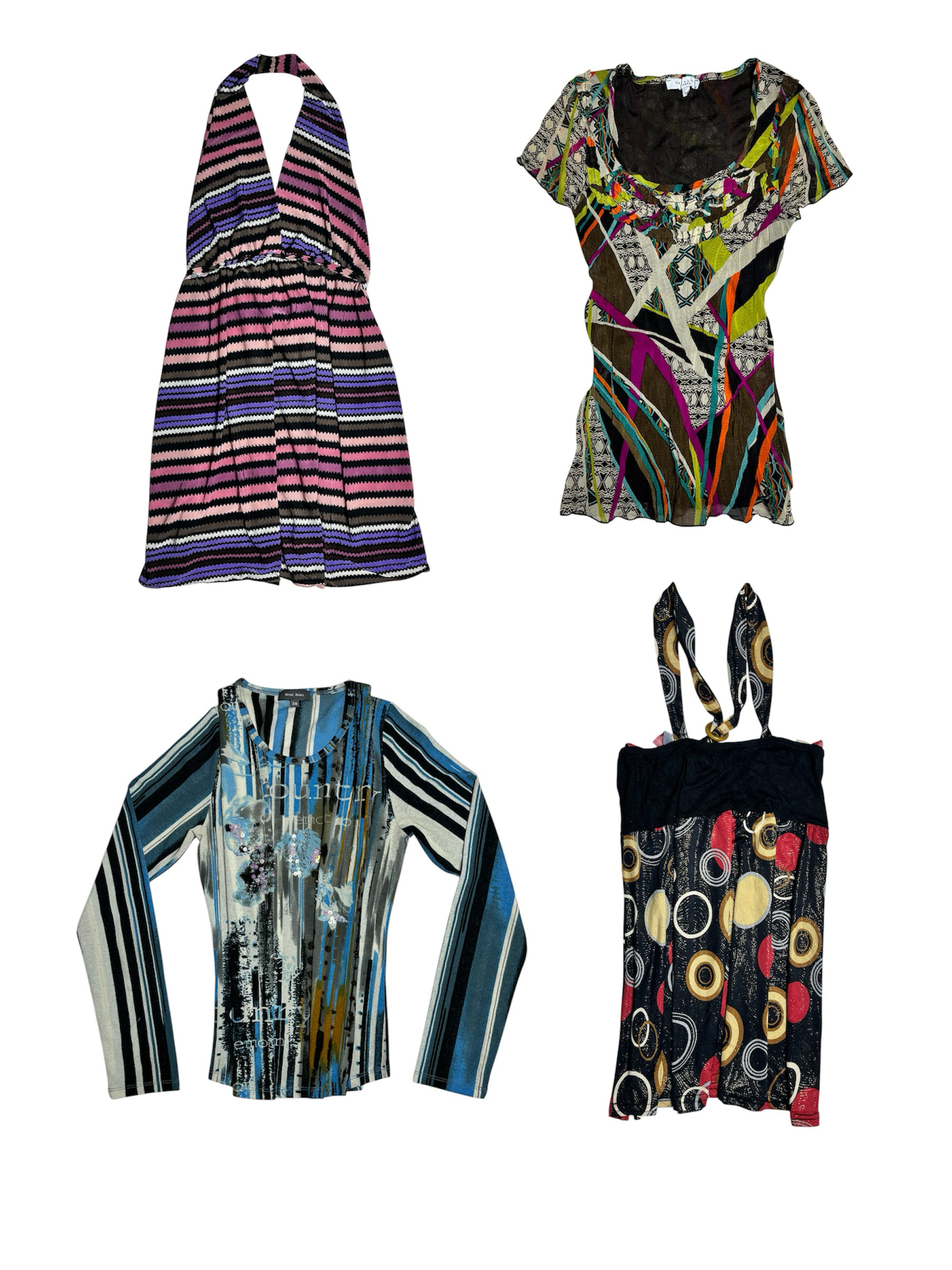 Y2K Party Chic Tops: RE-024