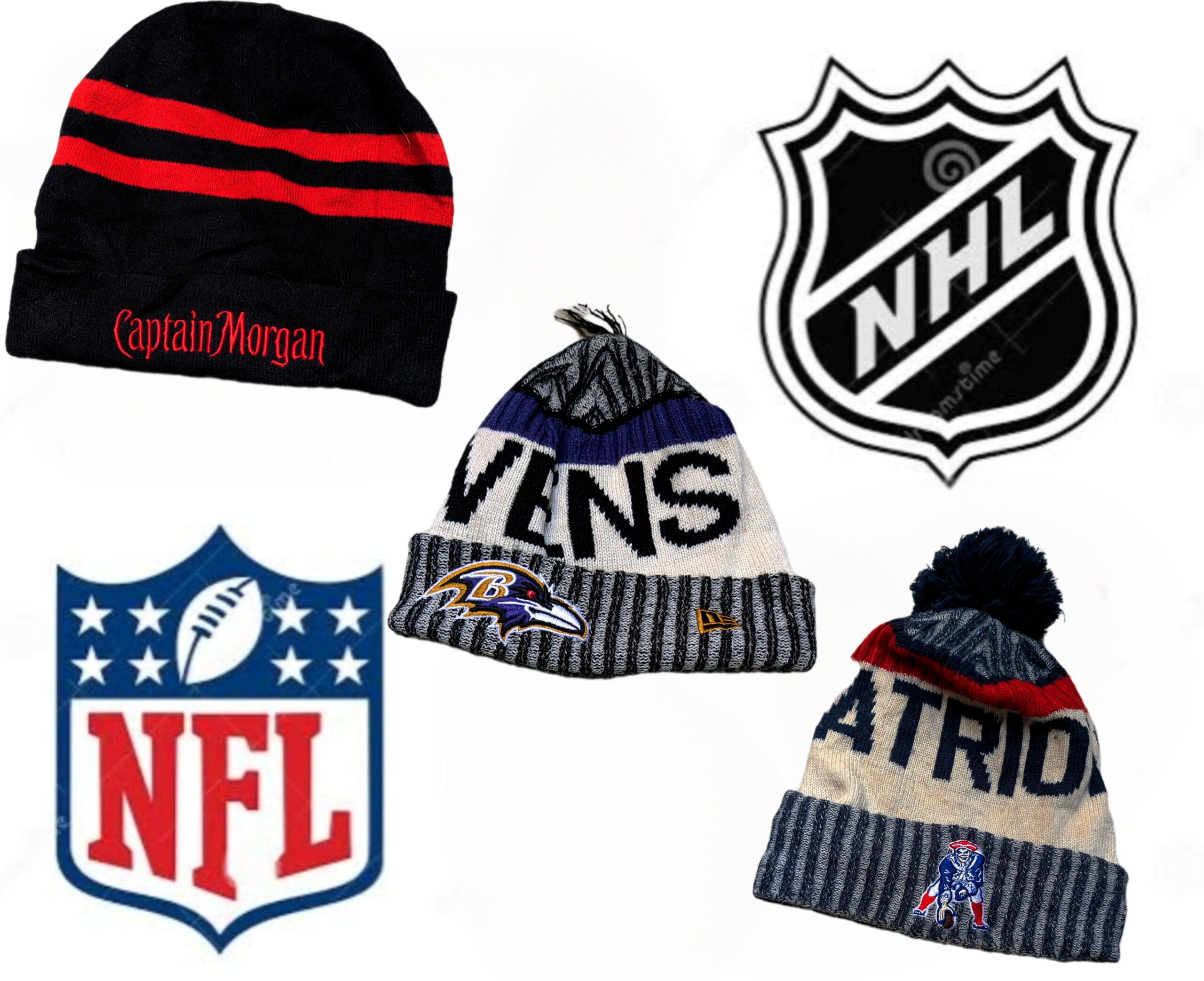 NFL NHL Beanies