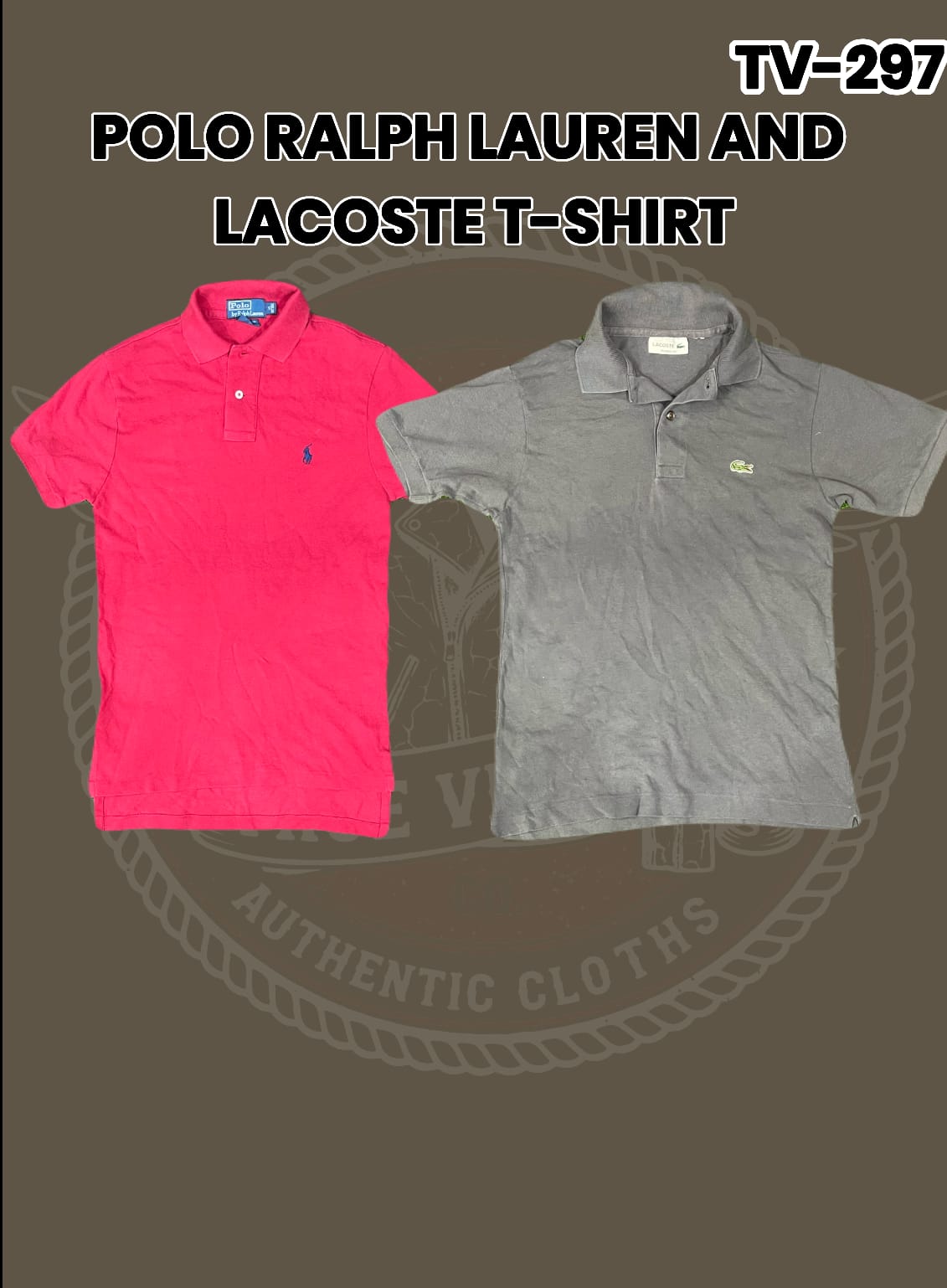 Polo Ralph Lauren e Lacoste T-shirt Tv-297