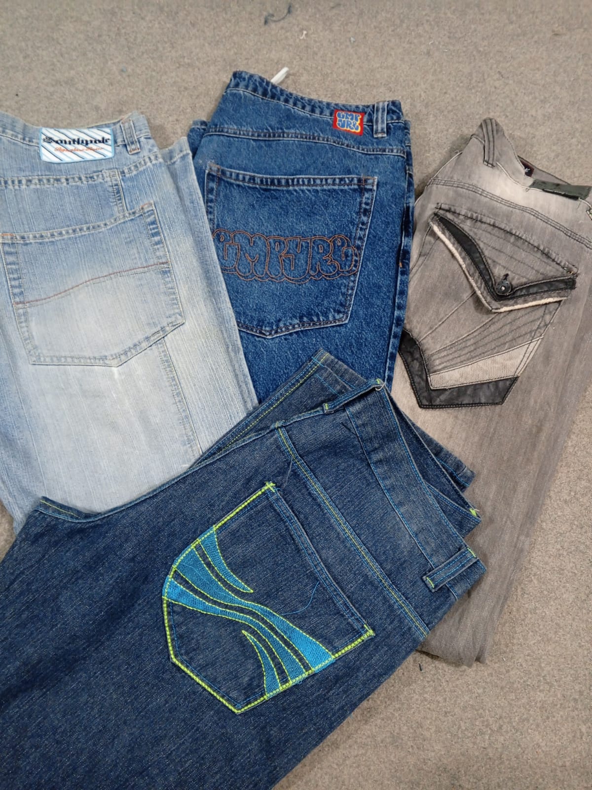 #211 Pantalon baggy hip-hop pour hommes