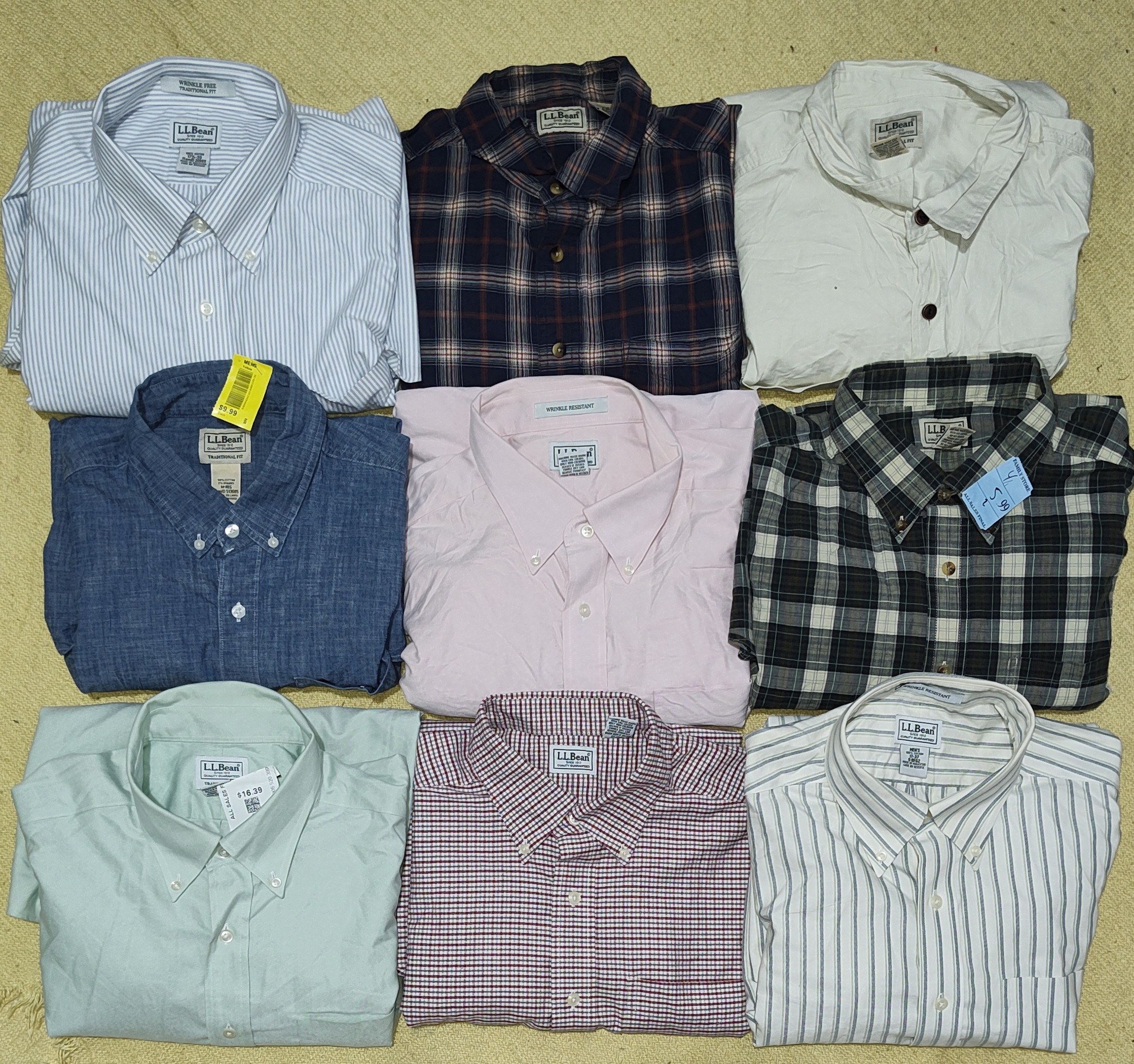 LL.Bean Men Oxford Shirts