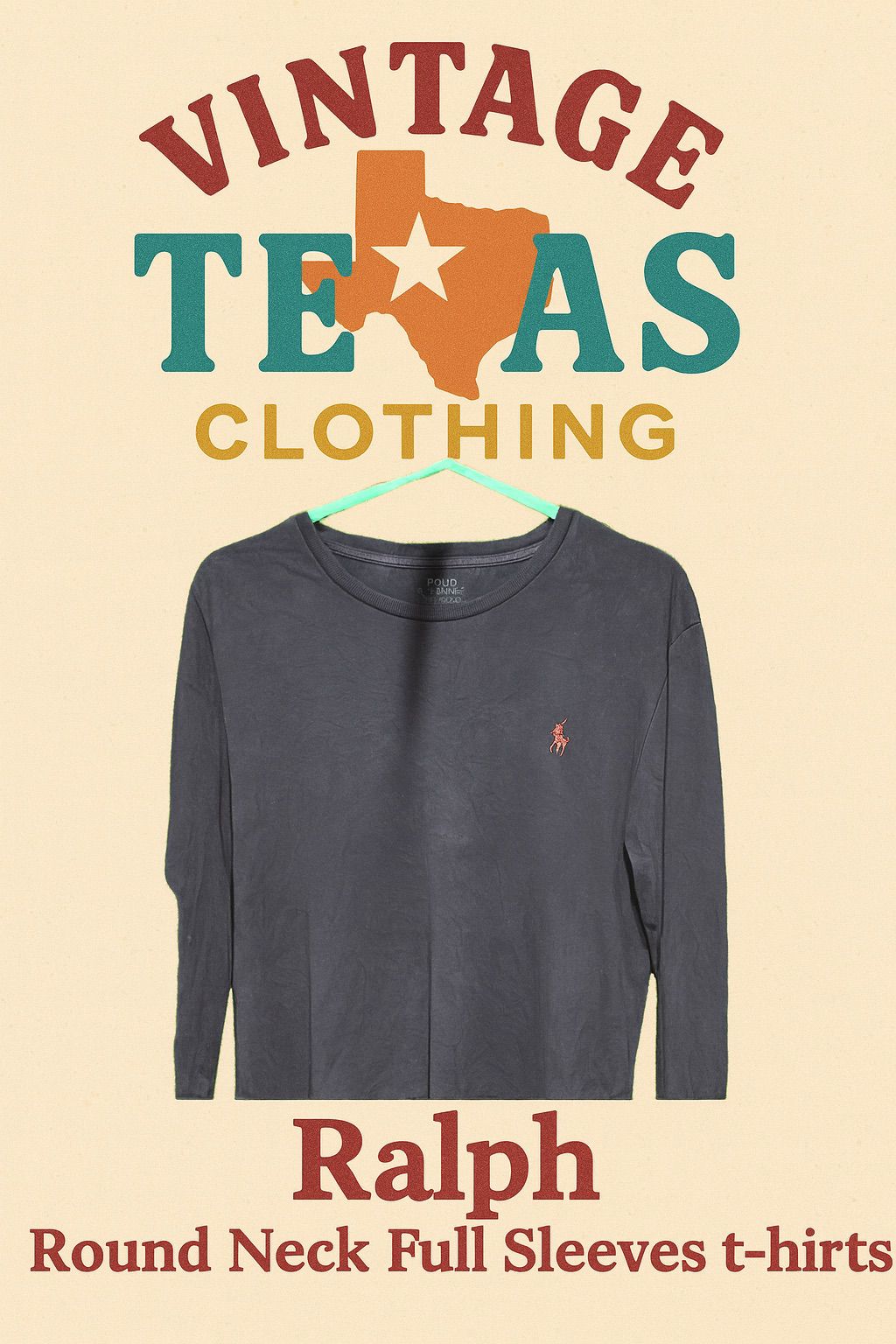 「ラルフ・ローレン ロングスリーブ Tシャツ」