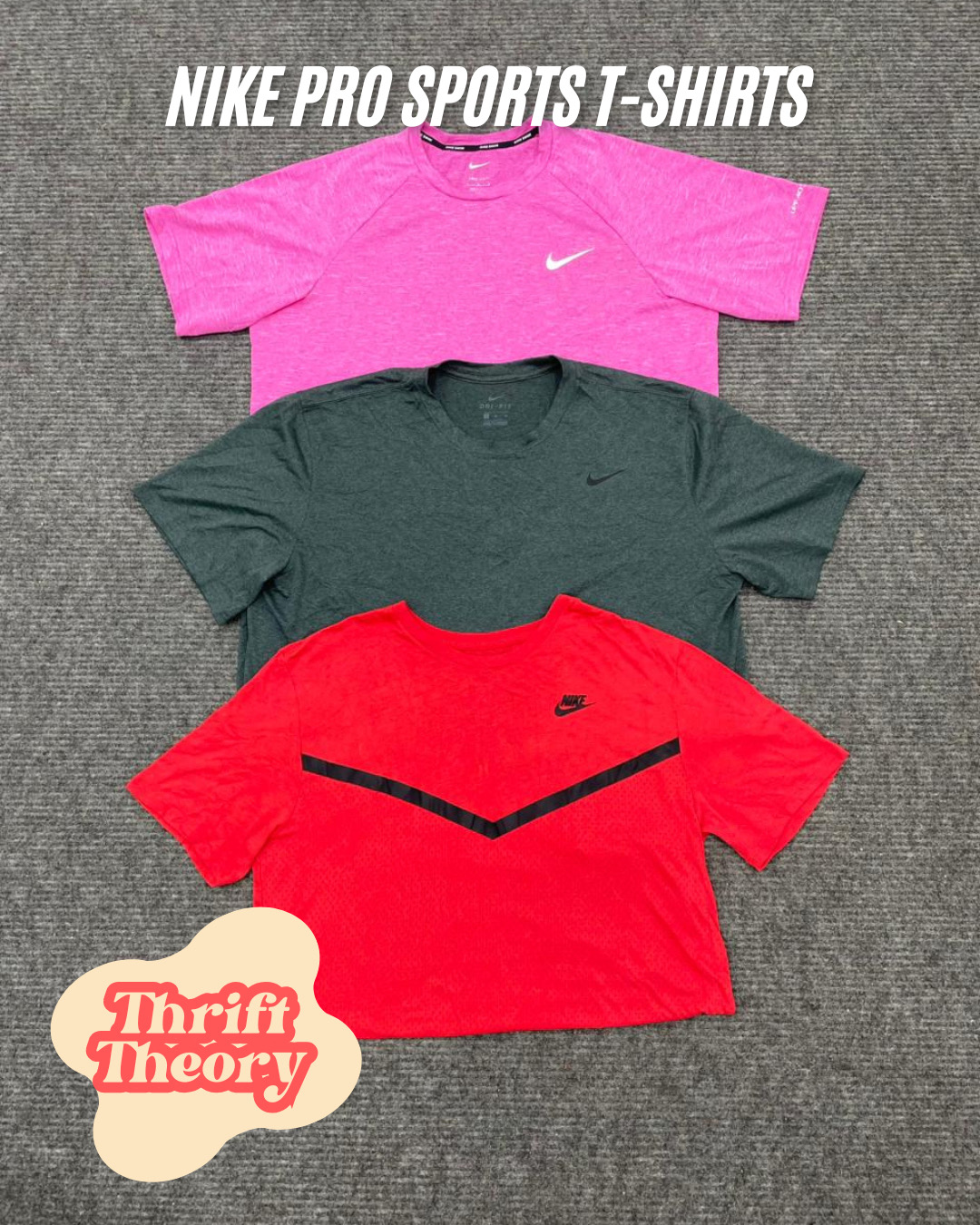 Nike Pro Sports T-Shirts - (25/12)