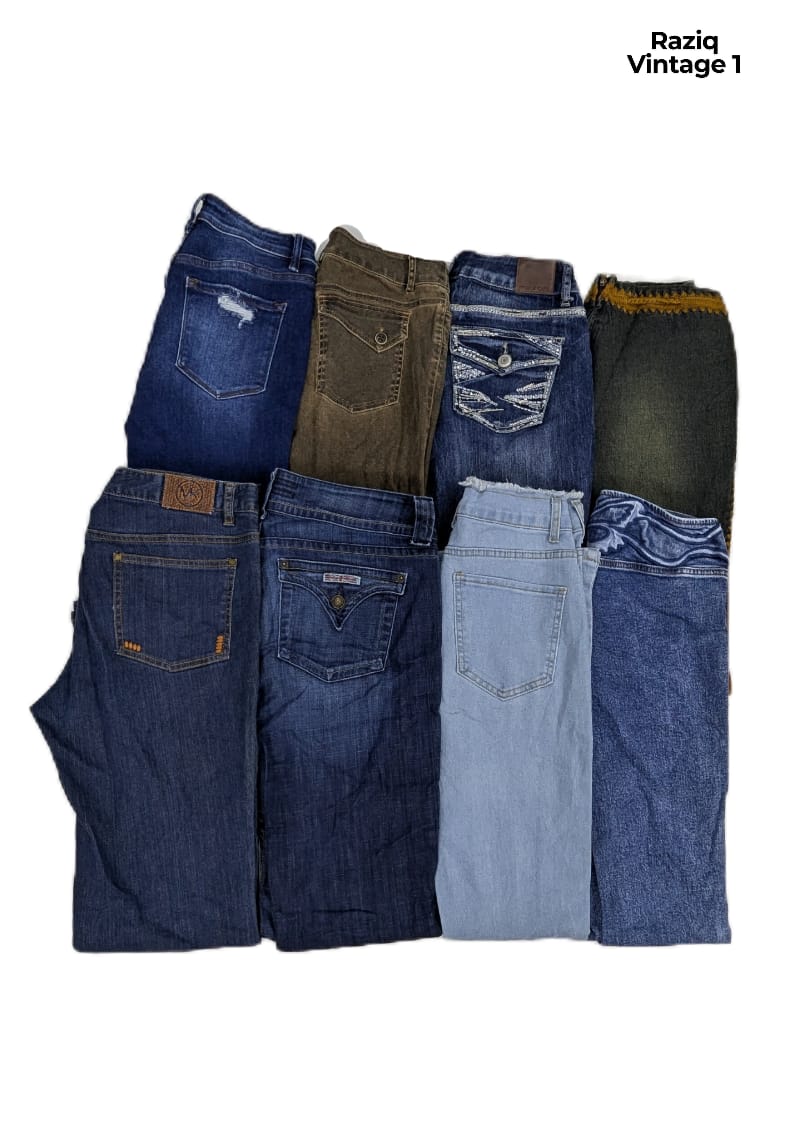 💥 RV1505 Calças Jeans Bootcut Femininas