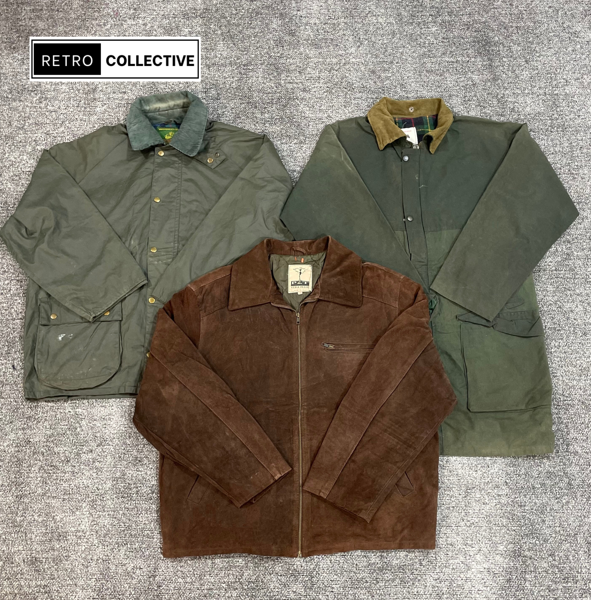 ヴィンテージ WAX ジャケット -001 {25/12}