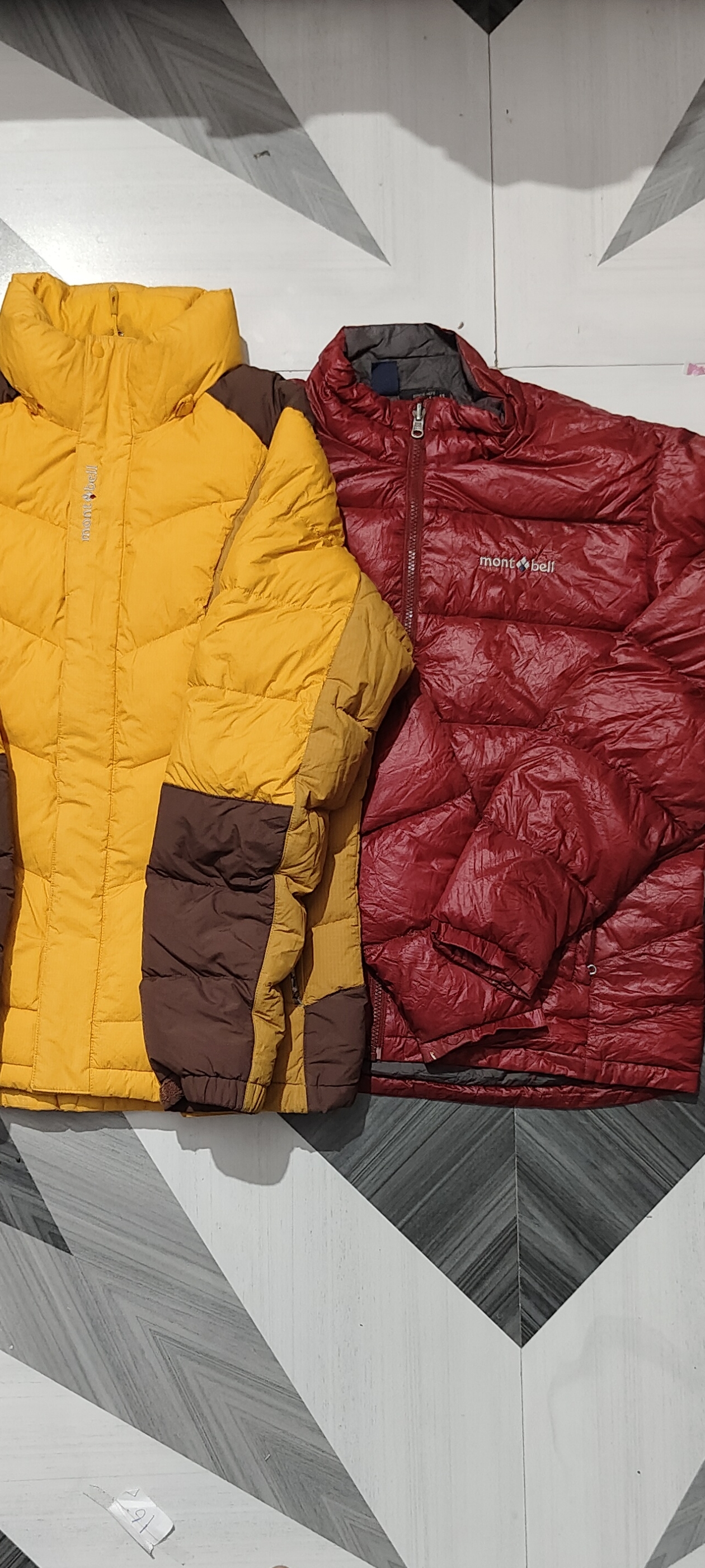 Mont bell puffer jacket