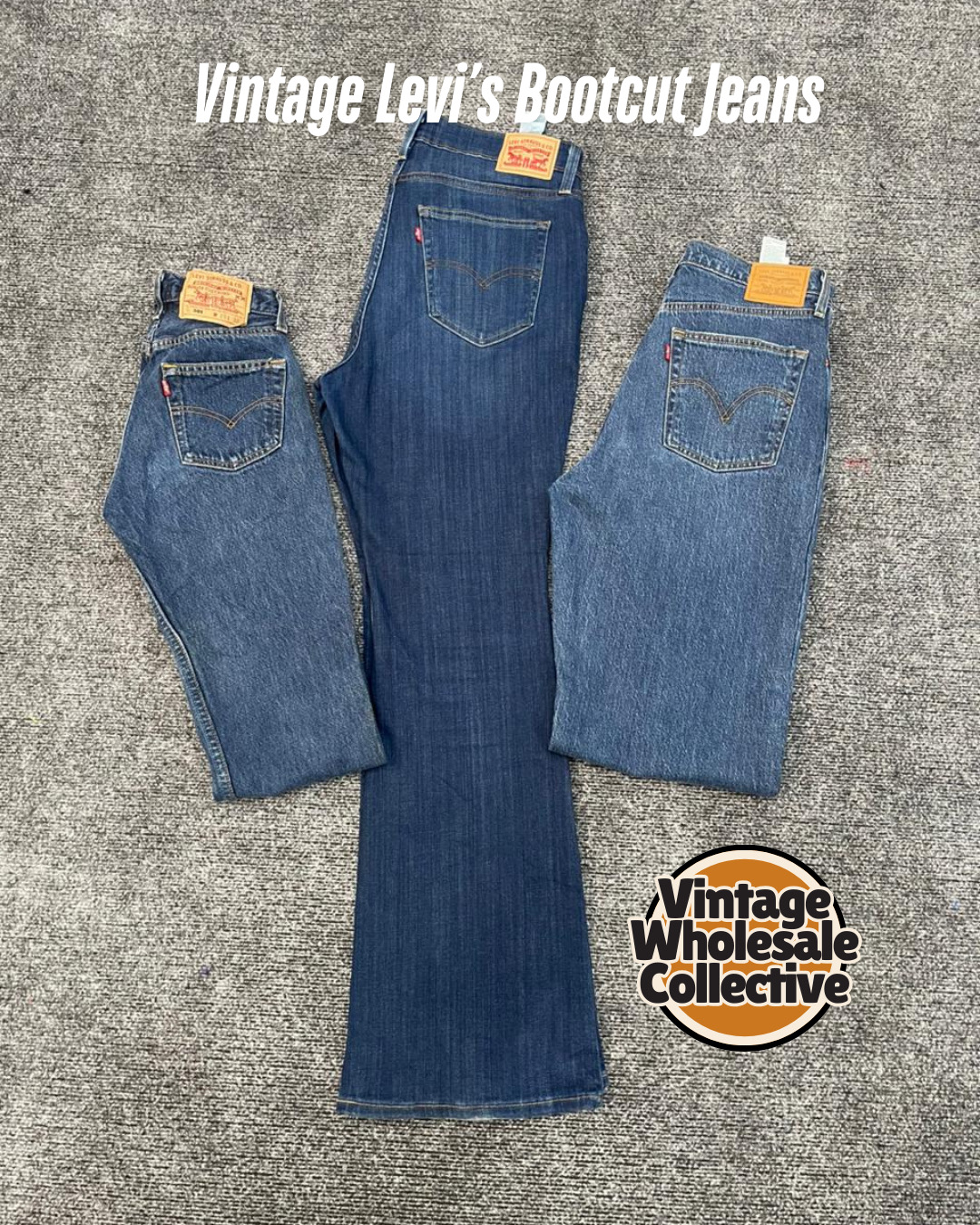 ヴィンテージリーバイスブーツカットジーンズ - e7 (25/12)