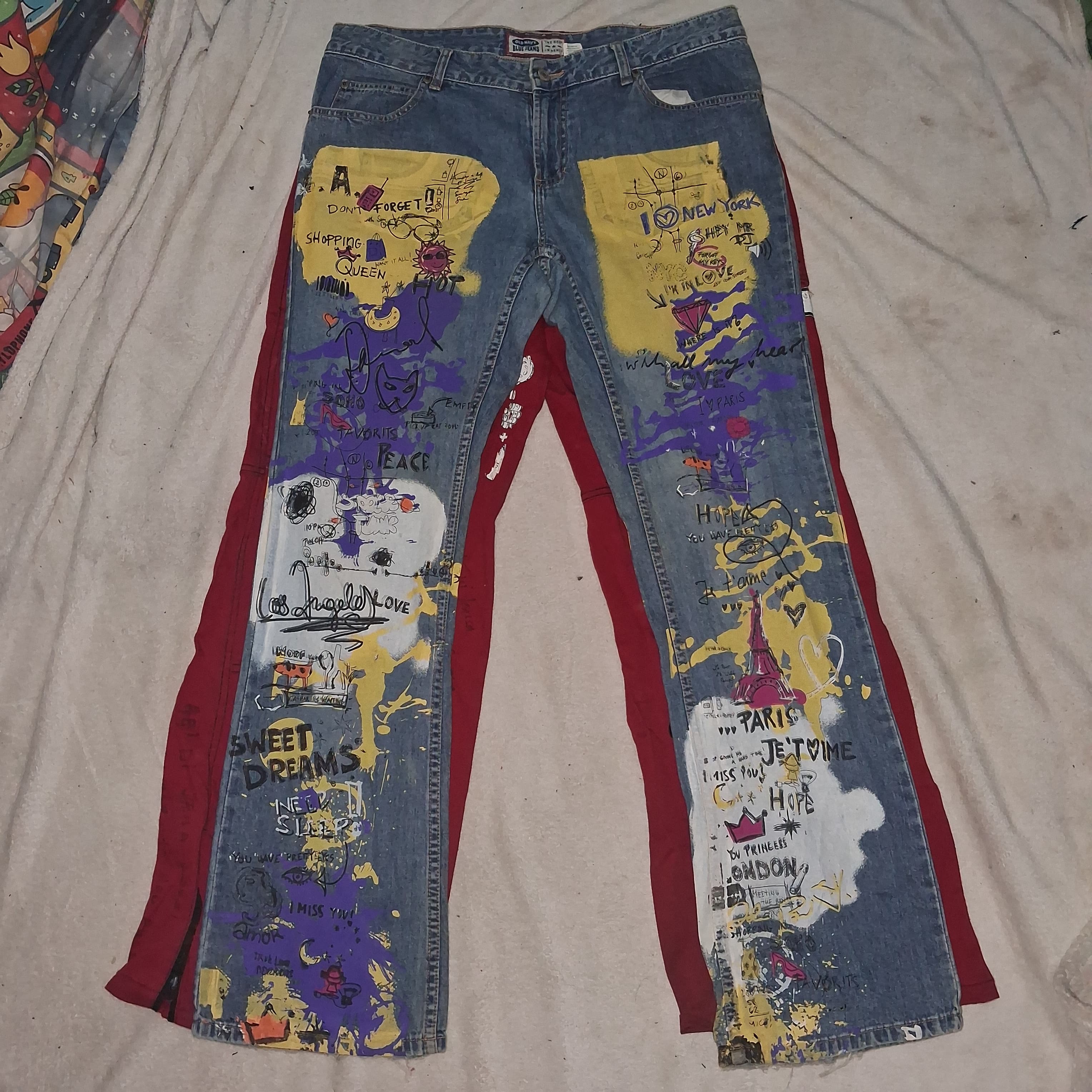 Hip hop jeans