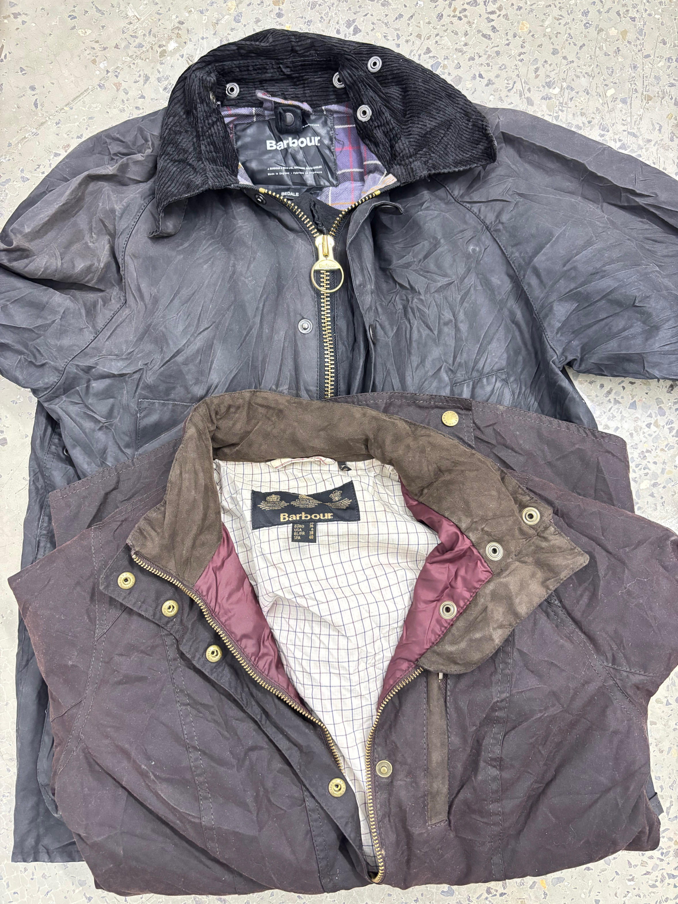 バブアー ジャケット ミックス