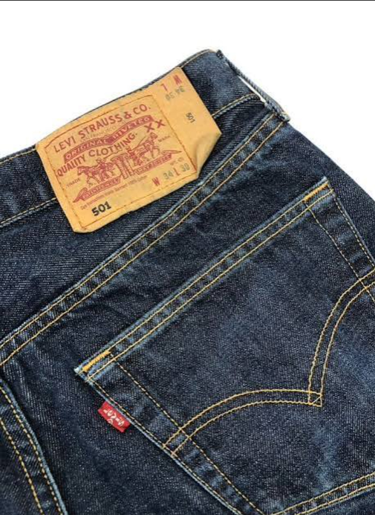 Jeans 501 para hombres de Levi's (0099)