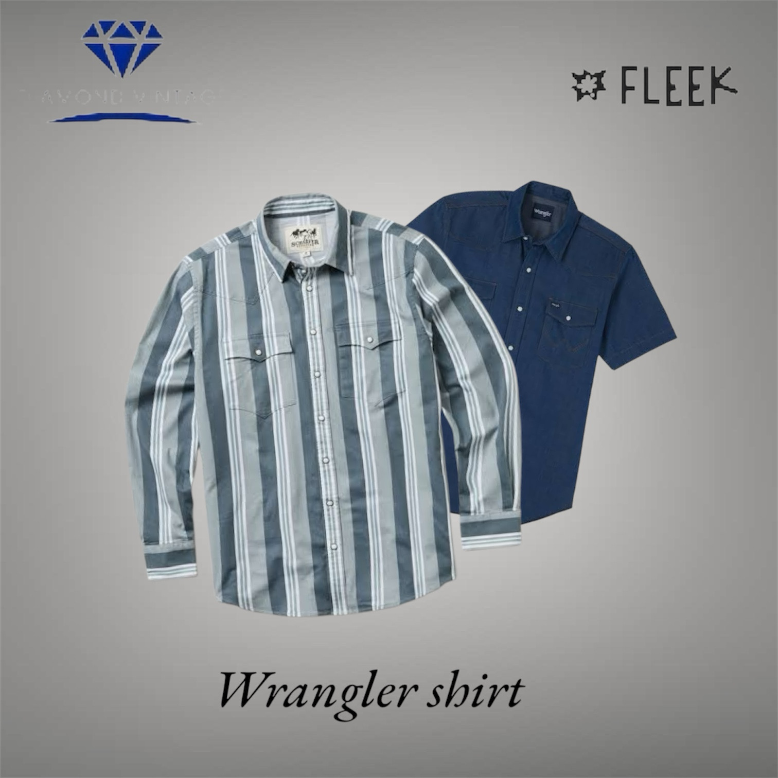 Wrangler Button-Up-Hemd (DV -12-535)