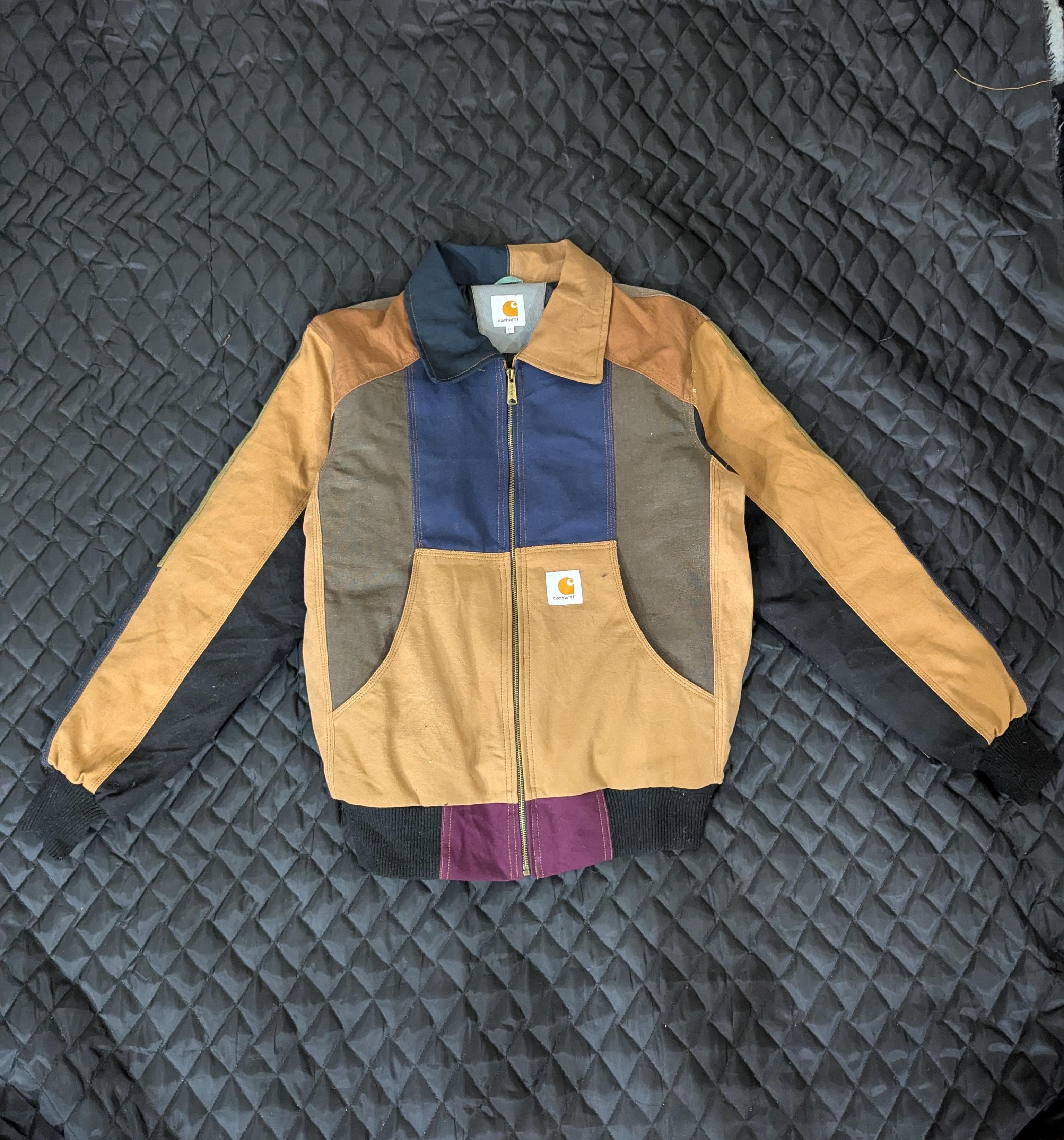 Carhartt Patchwork Detroit Rework Style Jackets