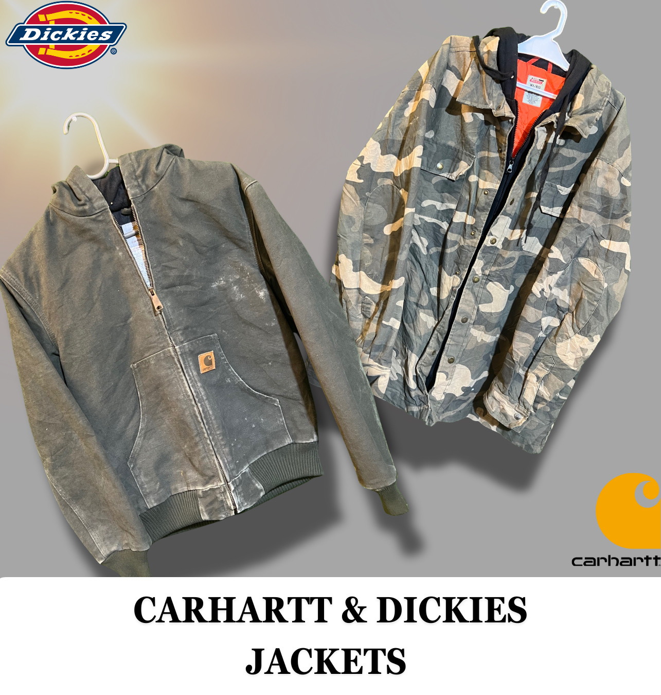 Carhartt and Dickies Jackets