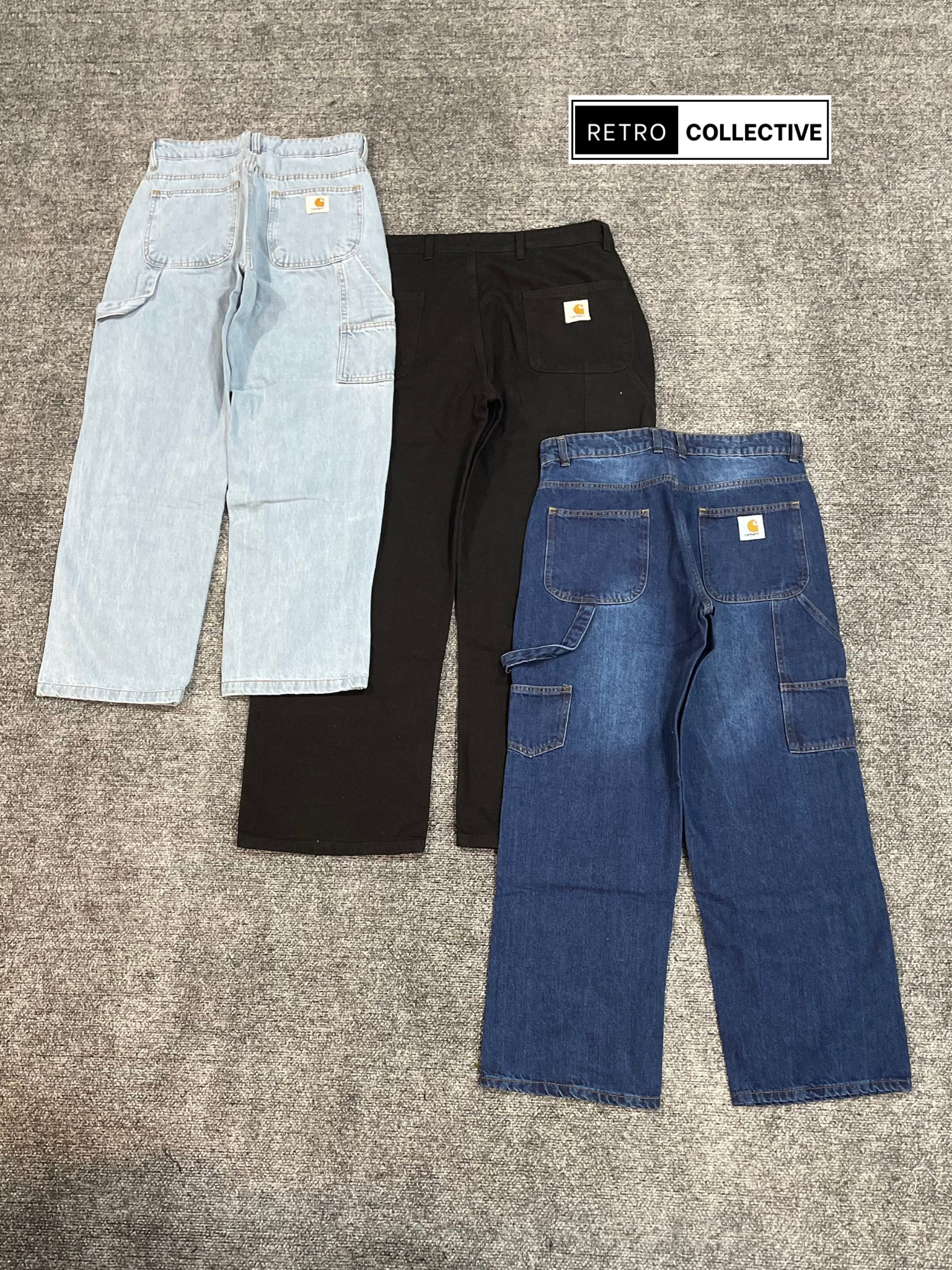 ヴィンテージ CARHARTT ダブルニージーンズ {26/12}