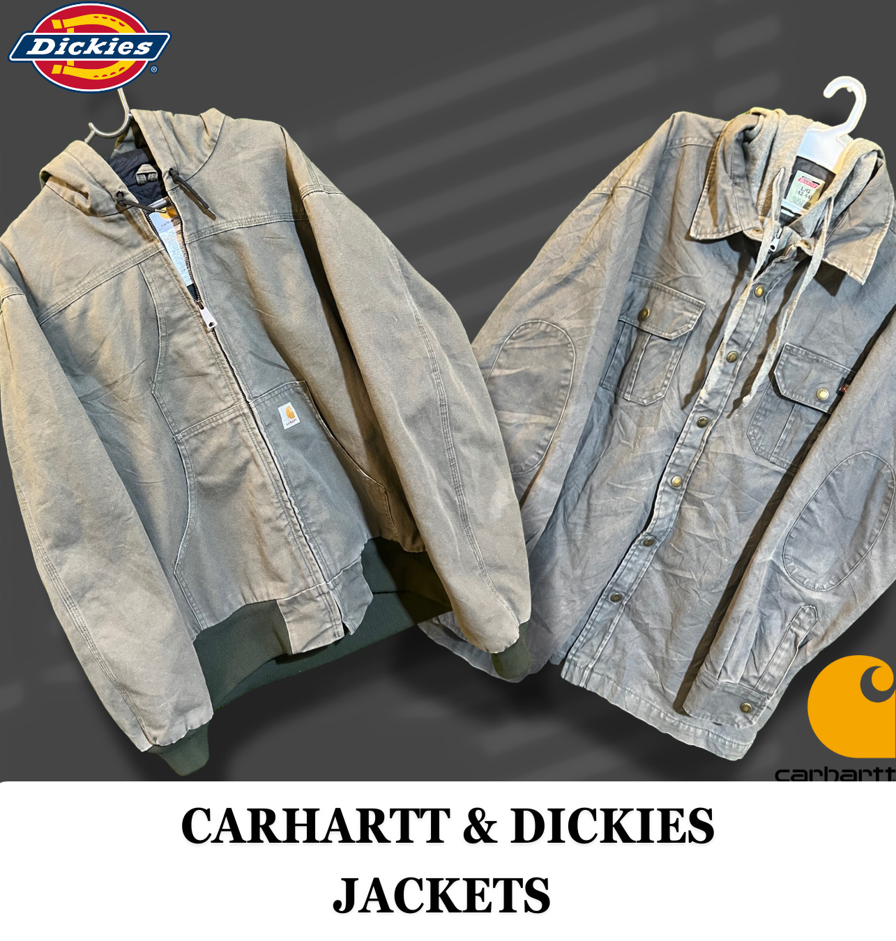 Premium Carhartt and Dickies Jackets