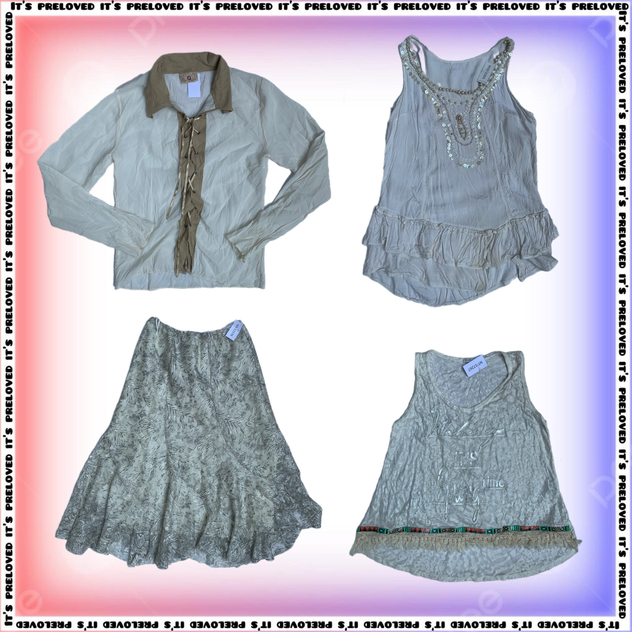 エセリアルコottageミックス - トップス、ドレス、スカート (SS-1776)