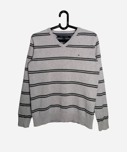 Lacoste and Tommy Hilfiger mix sweaters