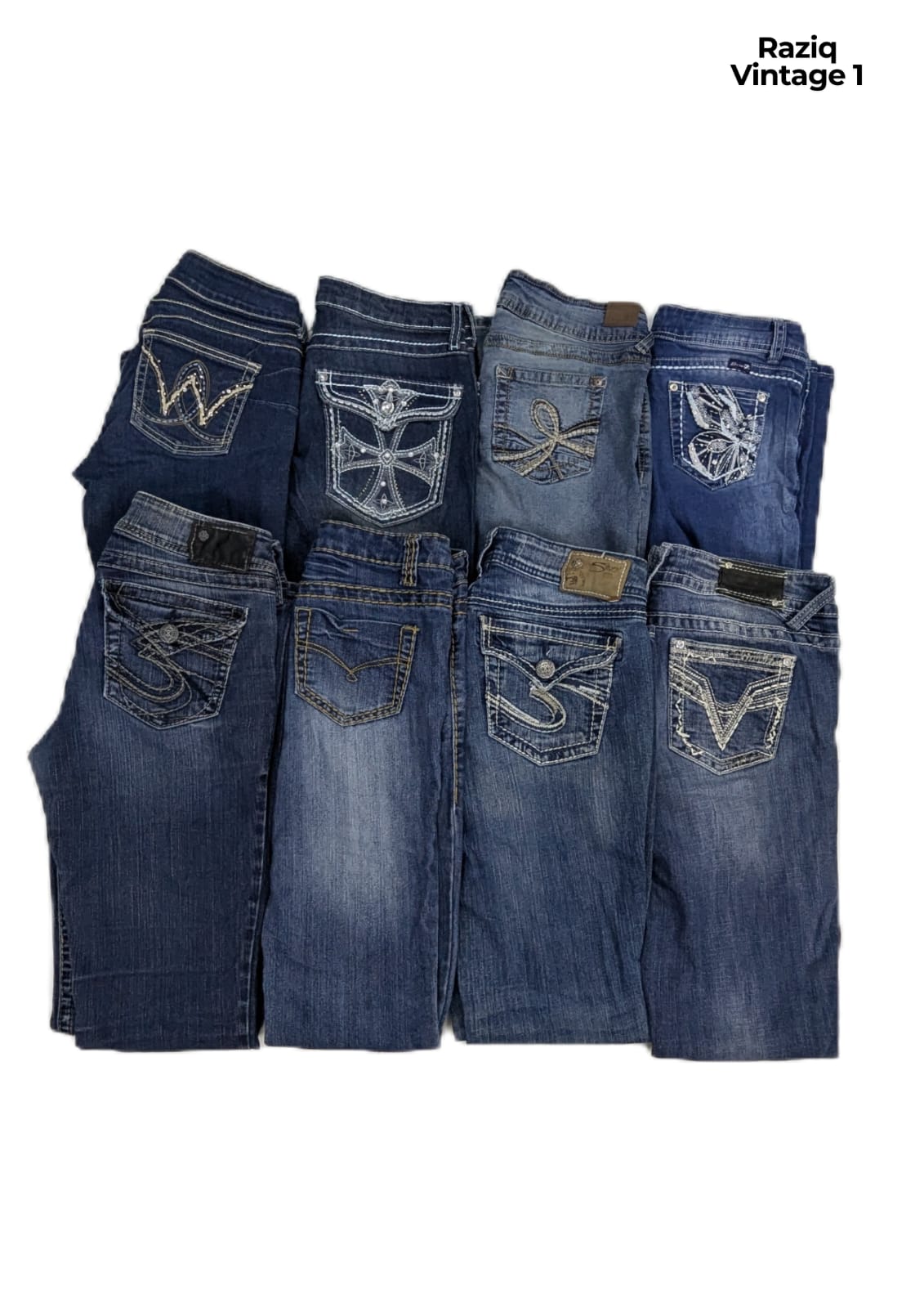 💥 RV1514 Y2K Jeans de campana para mujeres