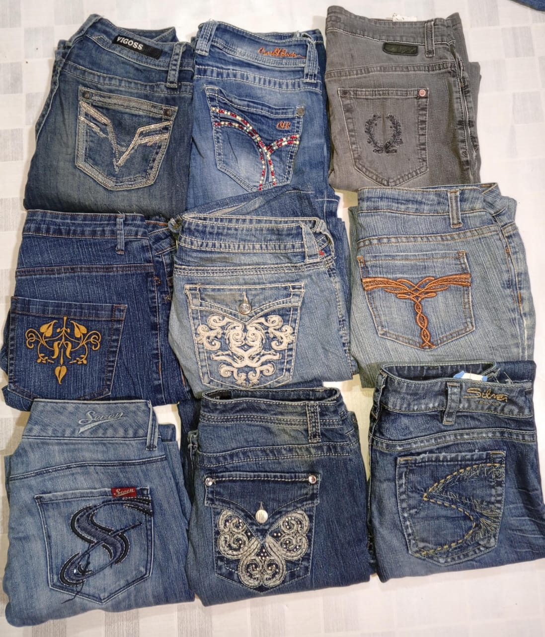 VIGOSS AND OTHER BRAND JEANS (MR888)