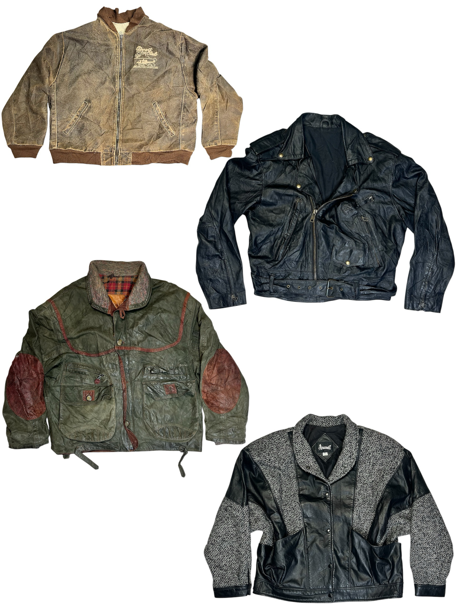 ヴィンテージレザーボンバー伝説: TT-100