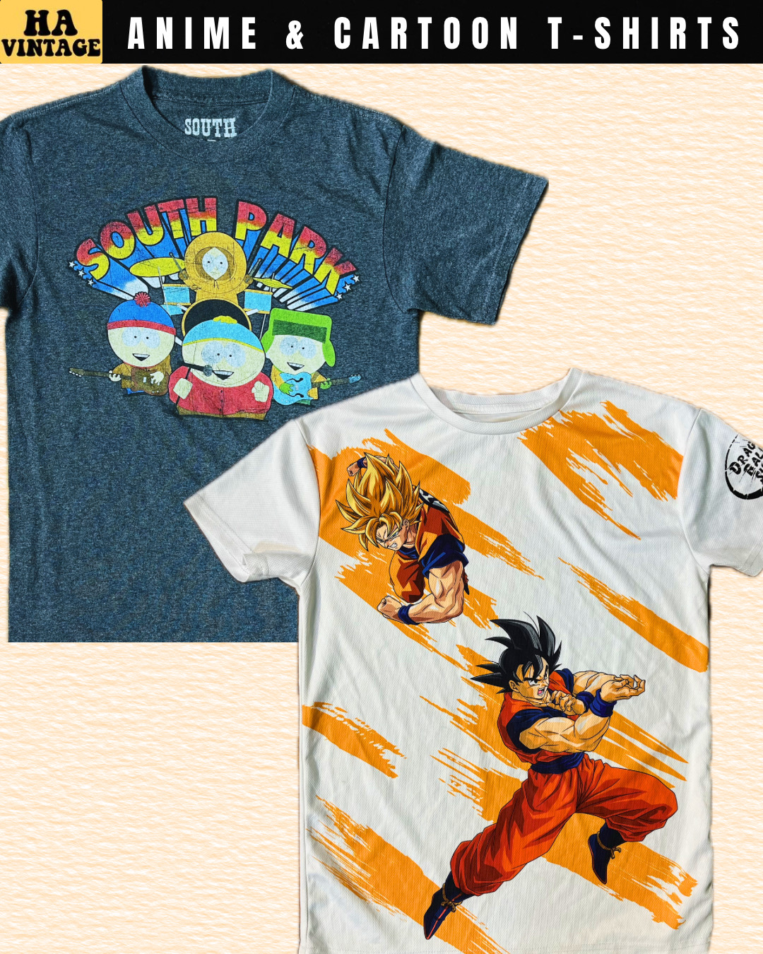Lot de T-shirts graphiques Anime et Cartoon (Impressions mixtes)