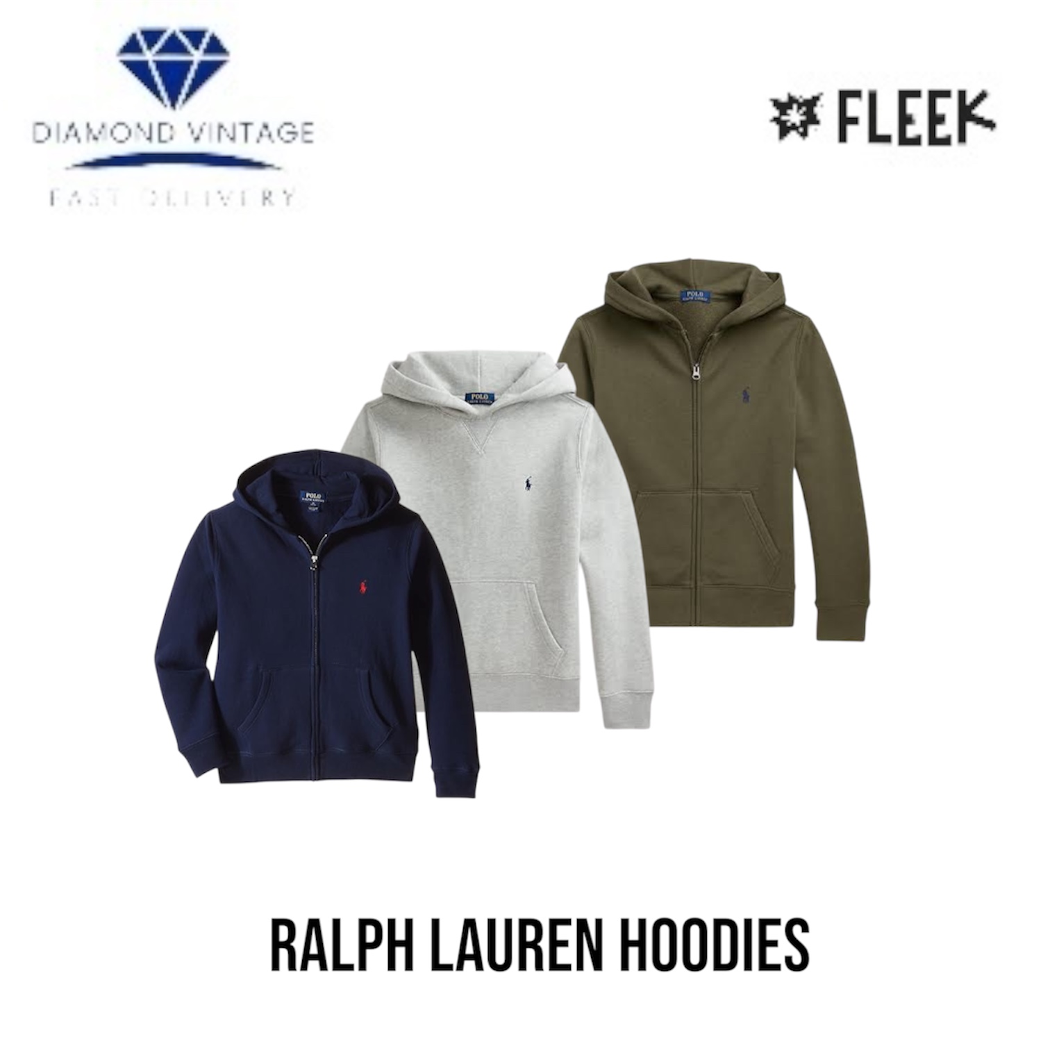 キッズ ラルフ・ローレン フーディ (DV -12-567)