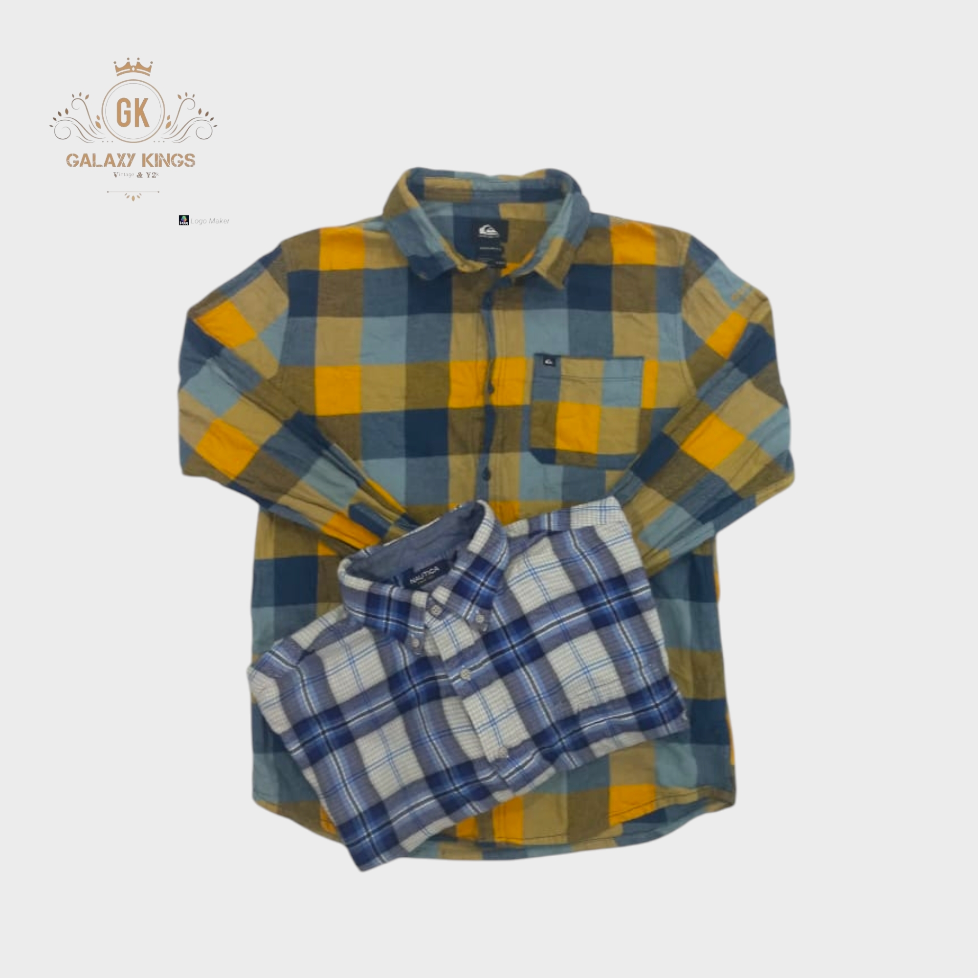 Camisas de flanela de marcas mistas