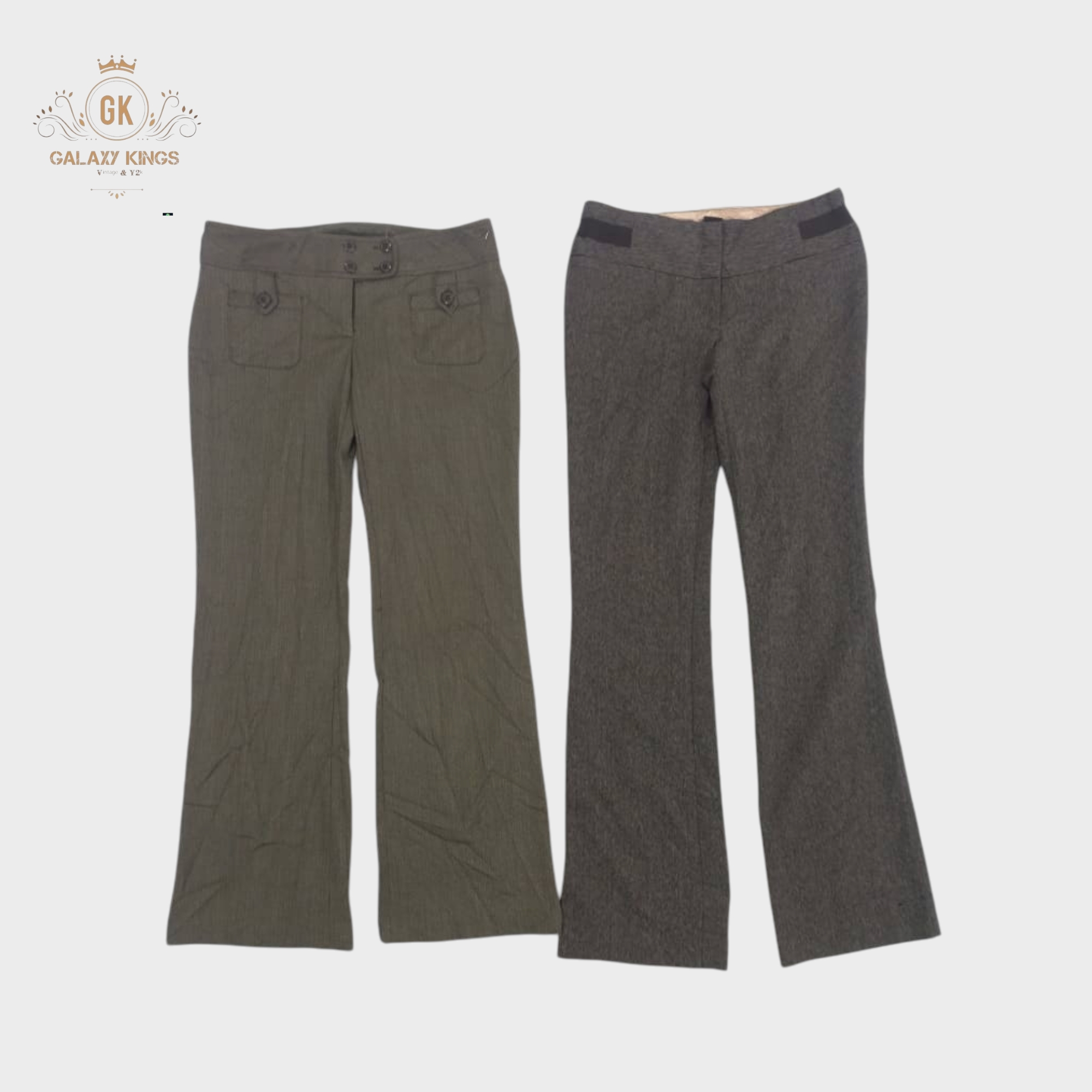 Pantaloni da ufficio Y2K