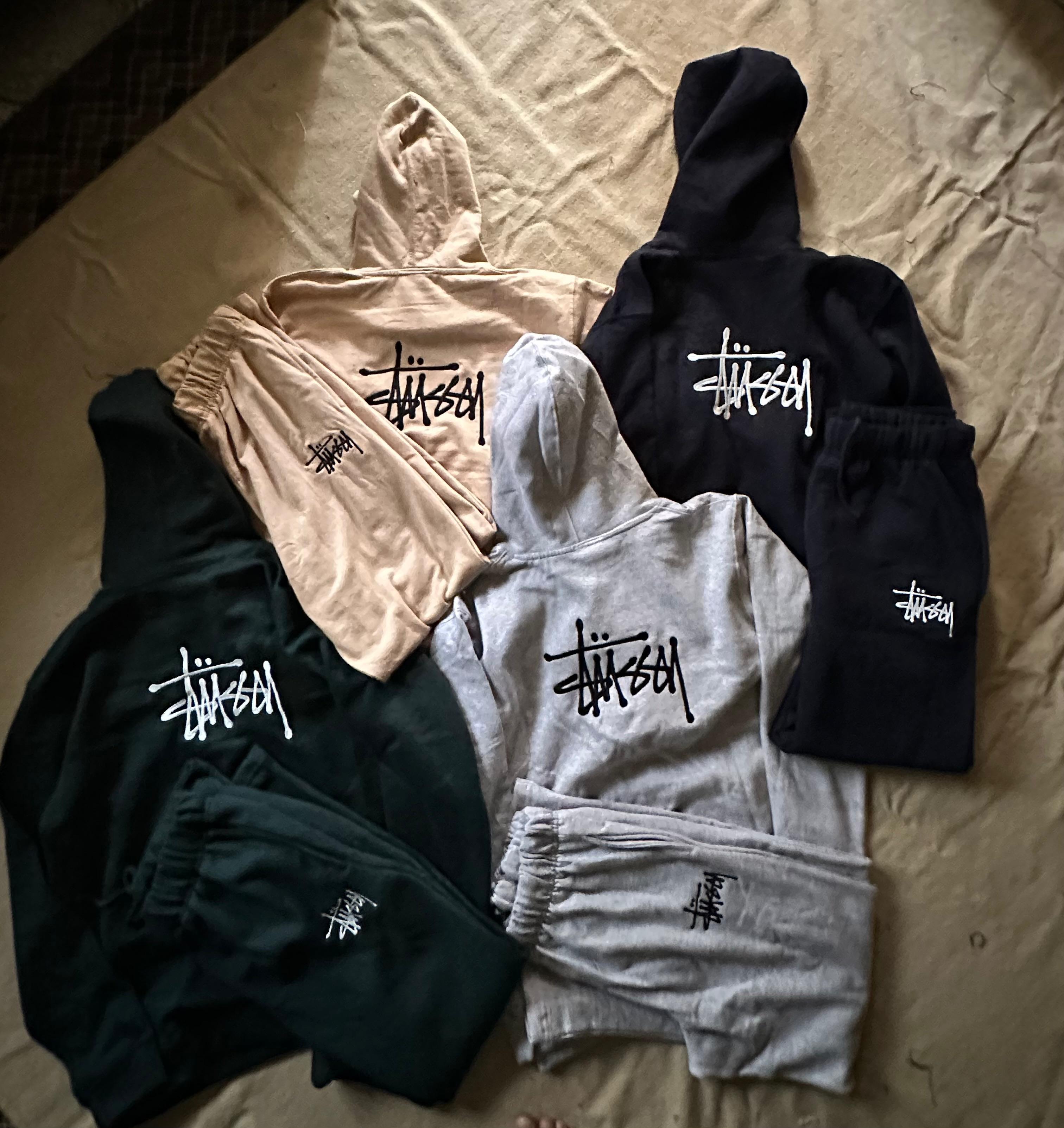 Stussy rework style mix tracksuit