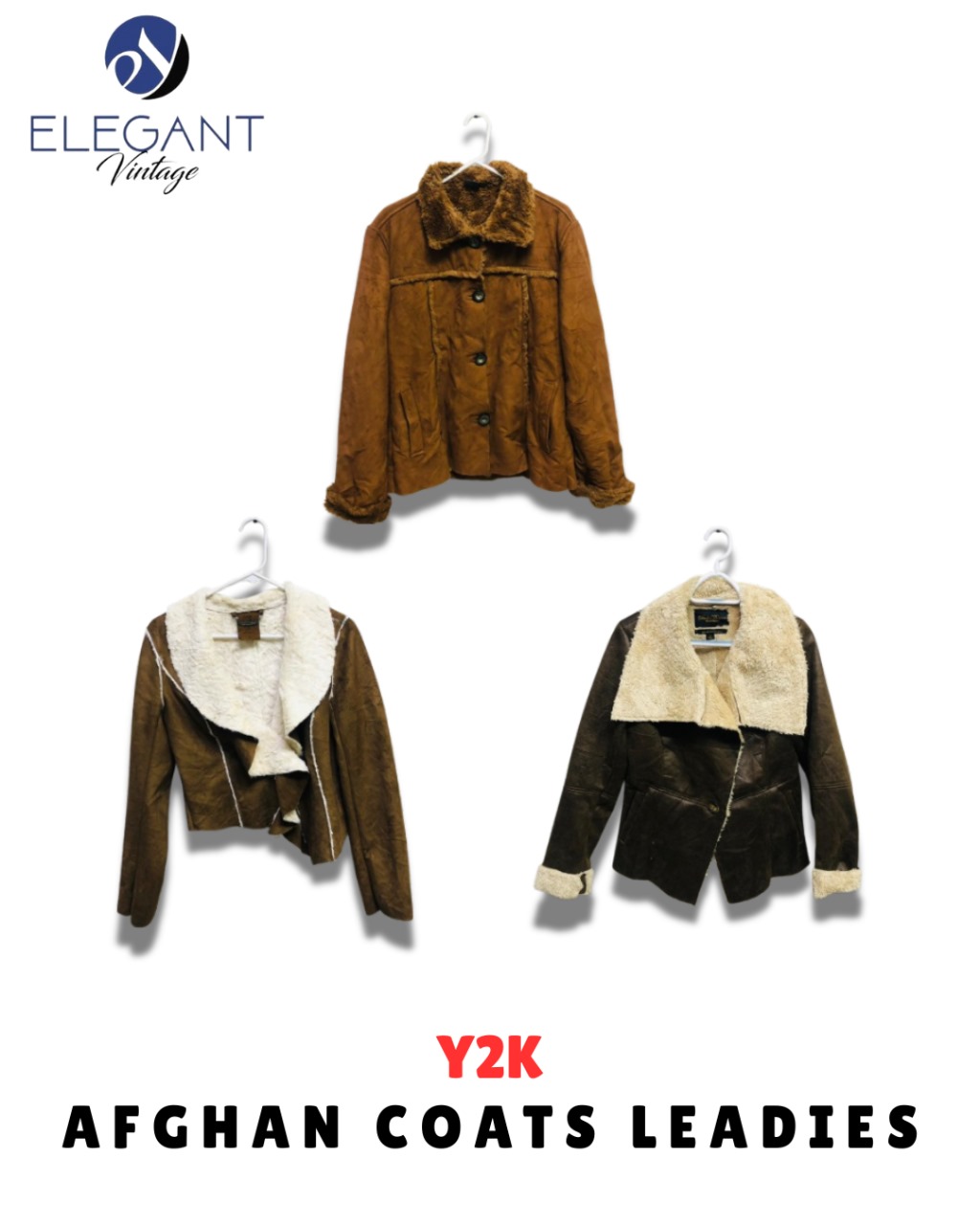 Y2K Afghan Coats Ladies - EV1615