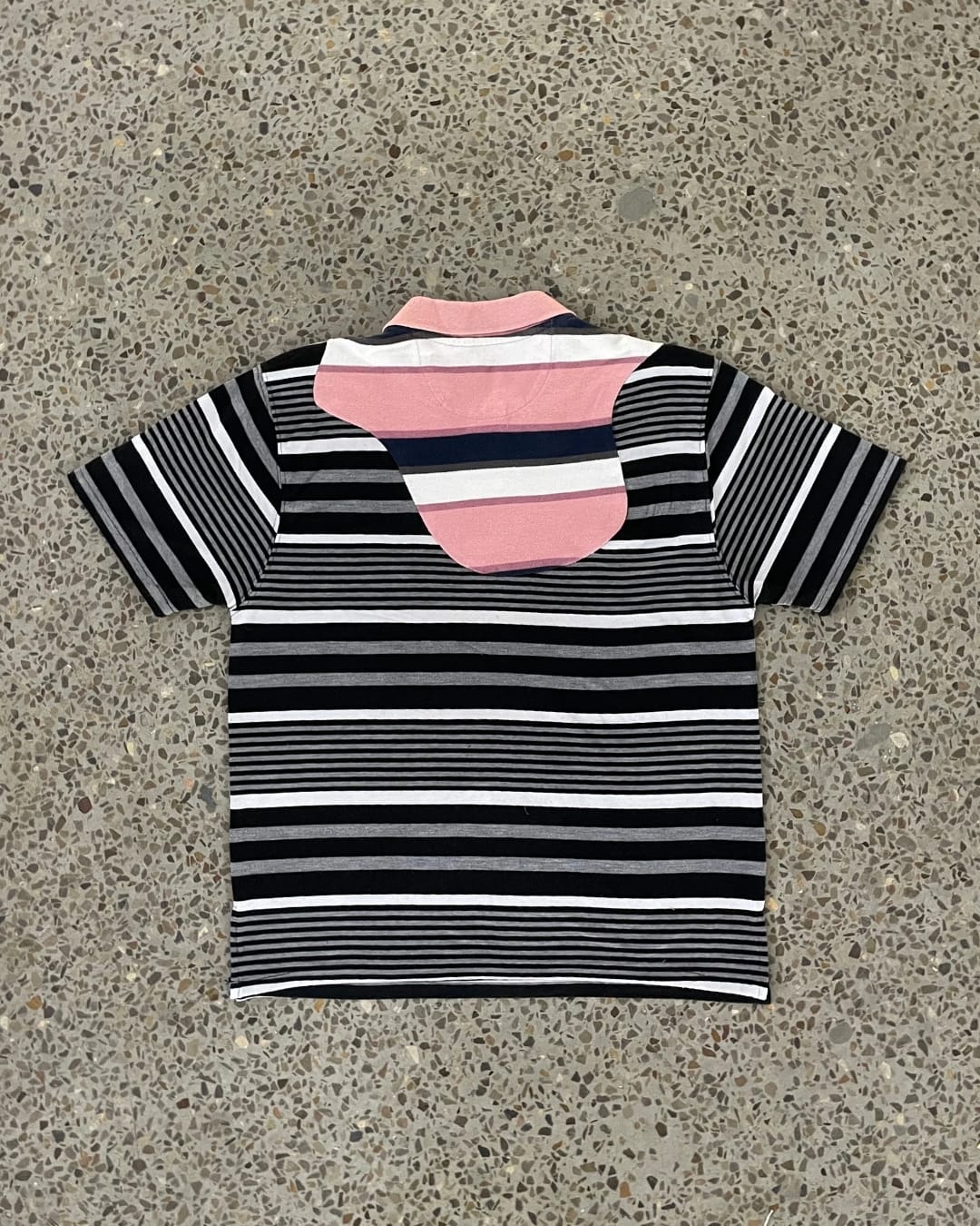 アップサイクルパネルポロシャツ