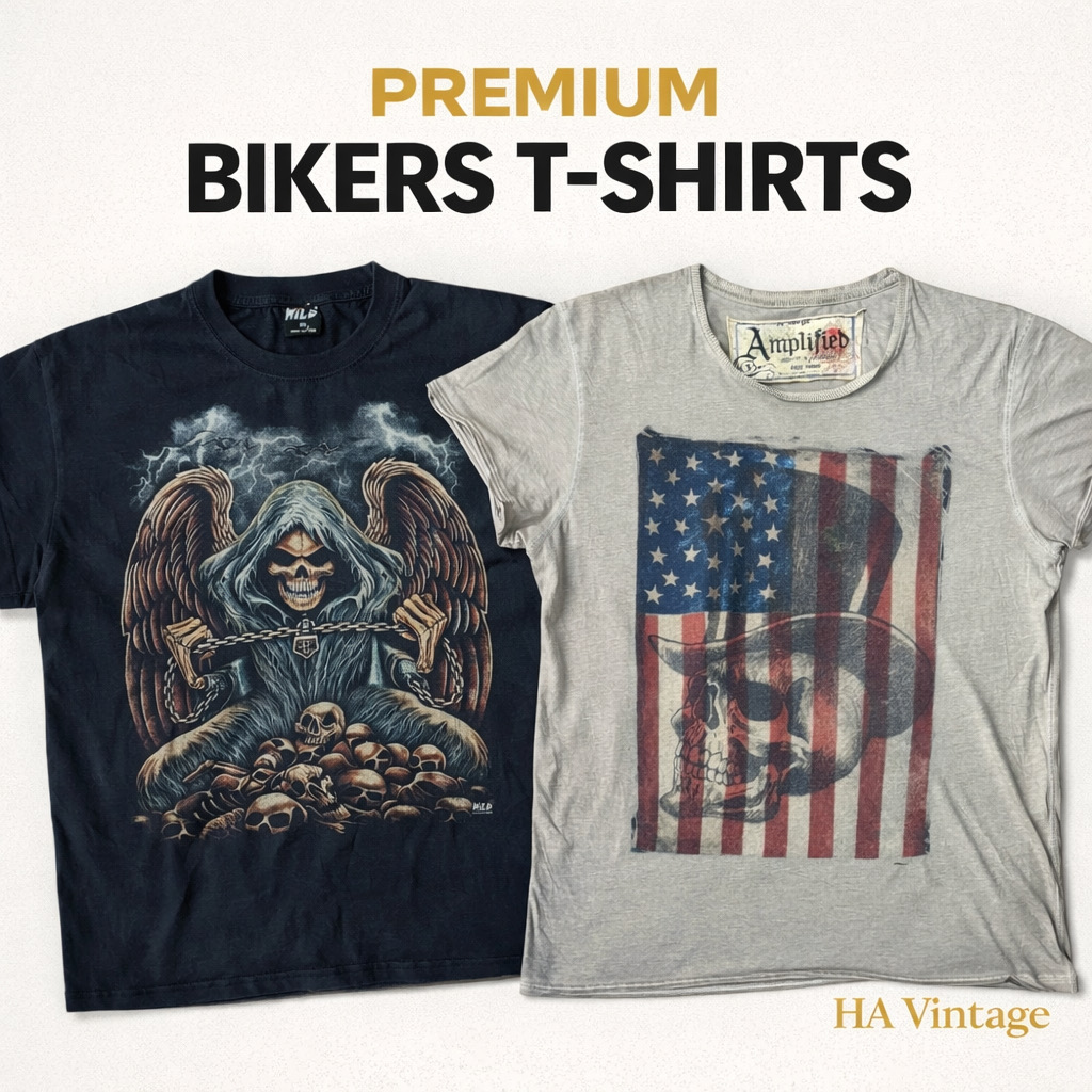 Premium Bikers T-Shirts | Motorcycle & Skull Graphics