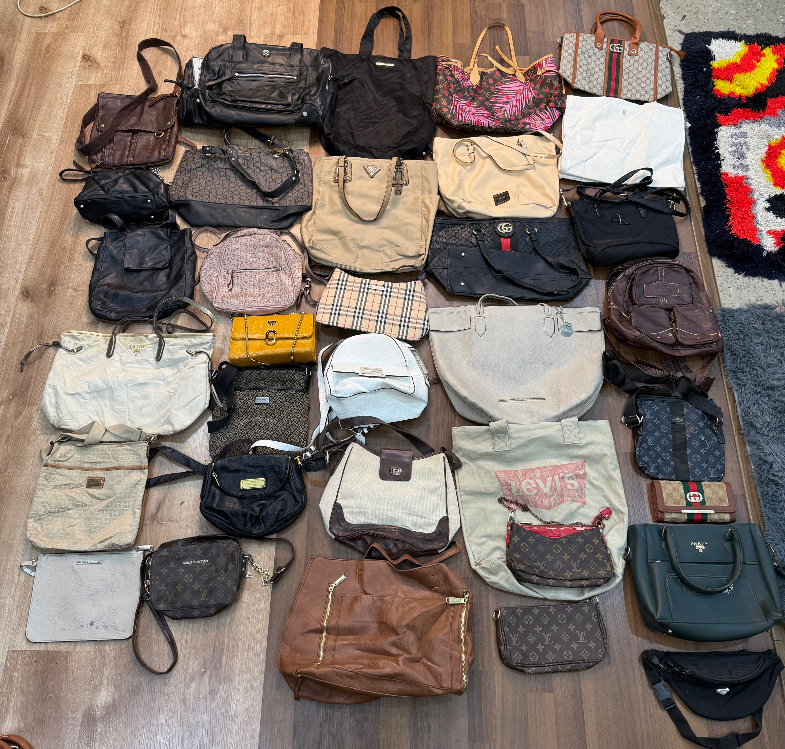 AV-0662 ミックス ブランド ハンドバッグ & 財布