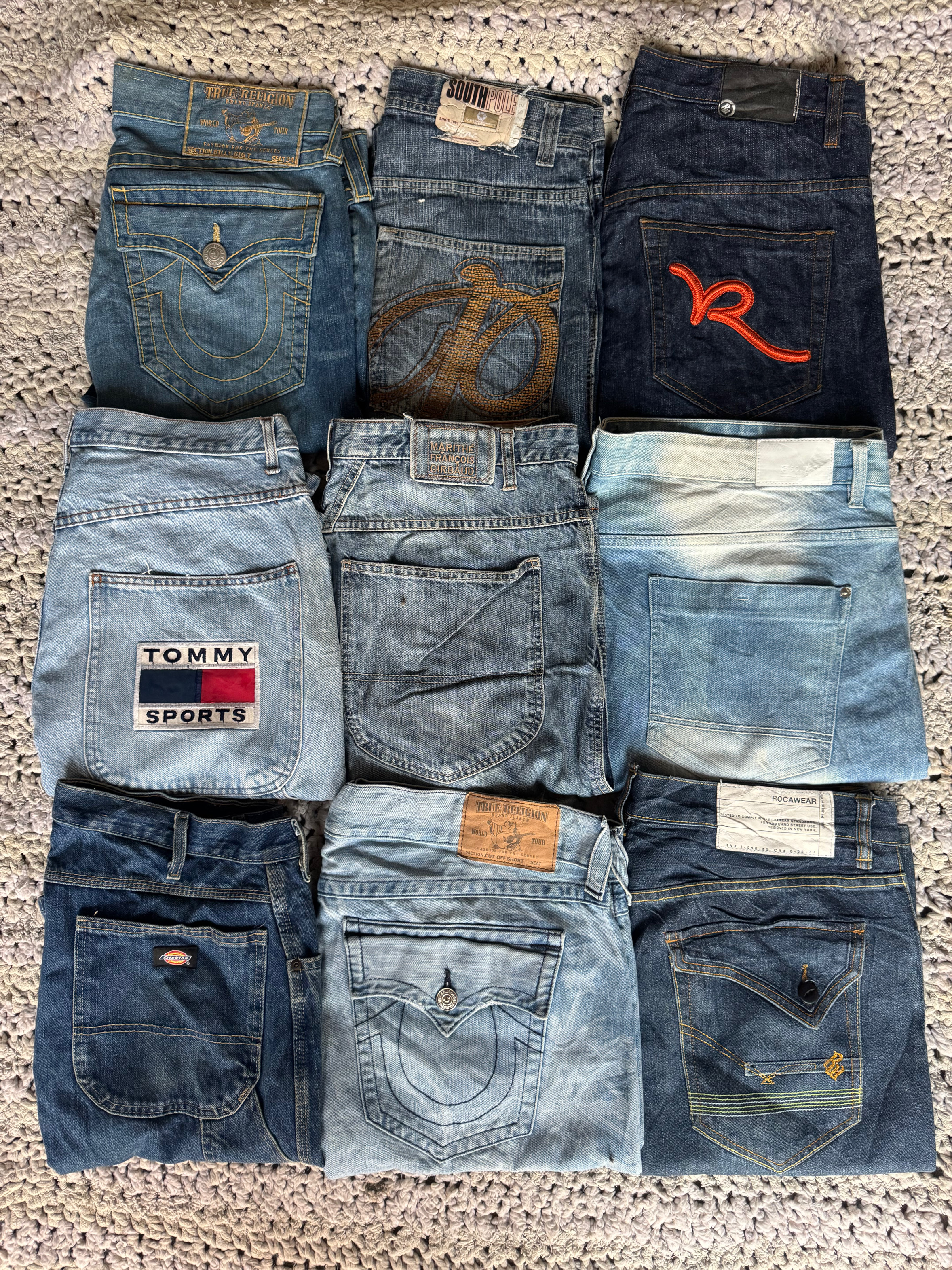 Jorts en denim hip hop