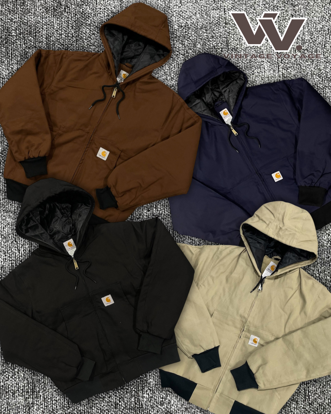 Carhartt überarbeiteter Stil Mischfarb aktive Jacken #2712