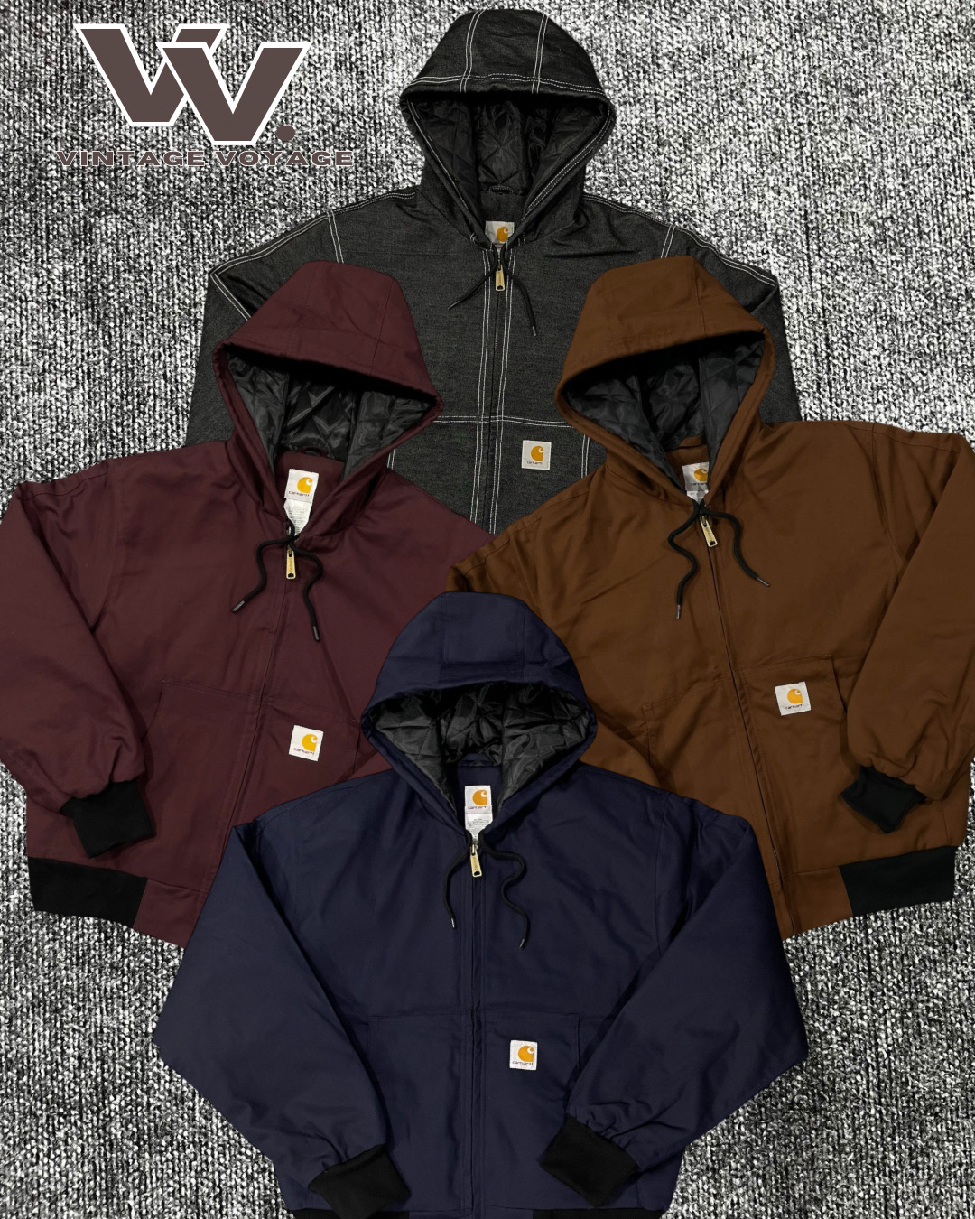 Carhartt überarbeiteter Stil Mischfarbe aktive Jacken #2712