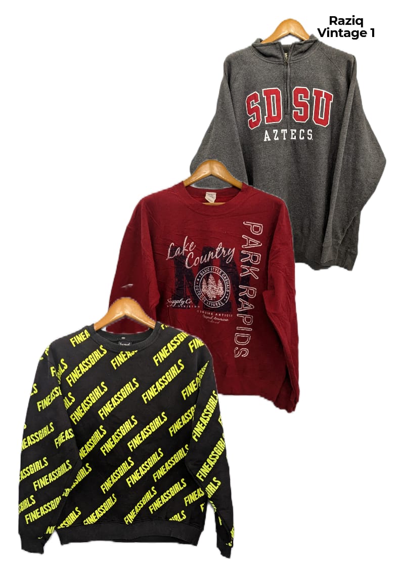 💥 RV1534 Writing Printed Sweatshirts