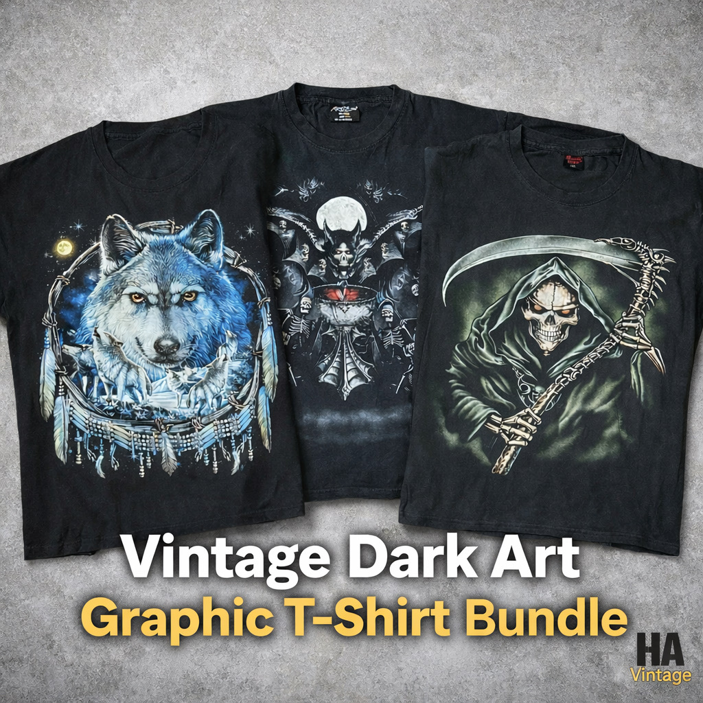 ビンテージスカルTシャツ