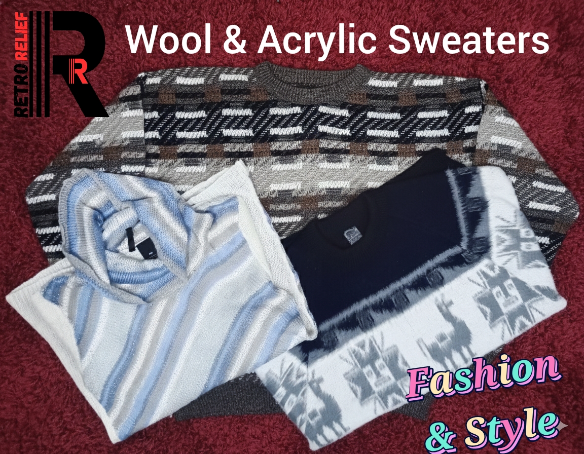 Mode & Style Pulls en Laine & Acrylique