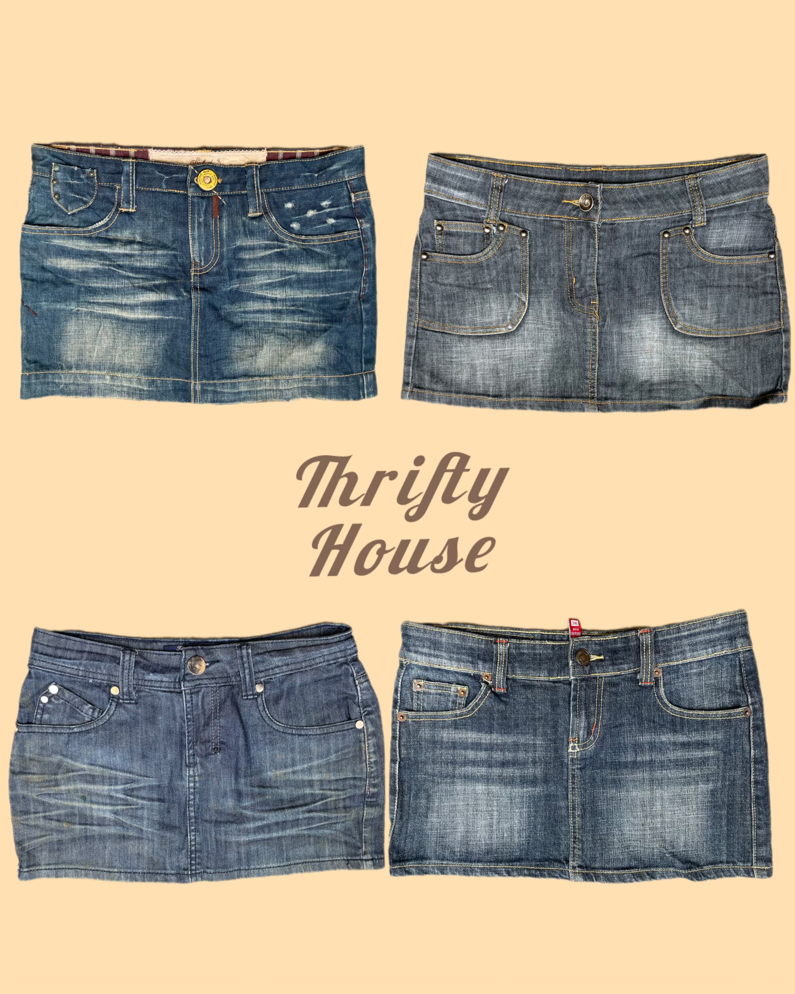 Y2k マイクロミニスカート(TH/009)