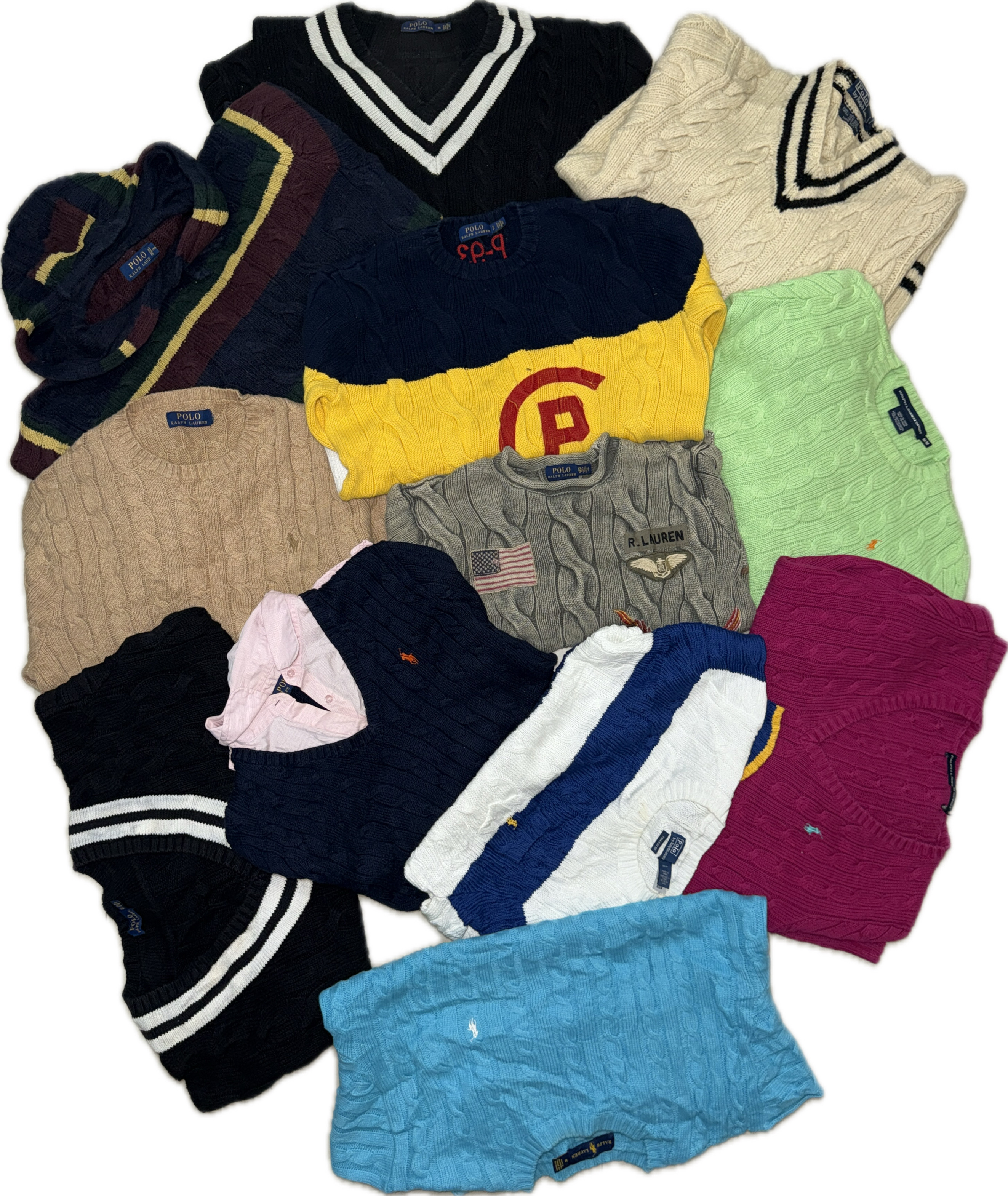 Ralph Lauren cable knitwear