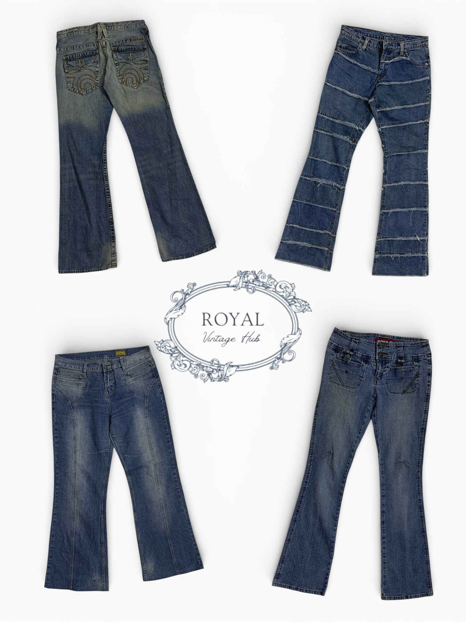 Y2K chick flare jeans