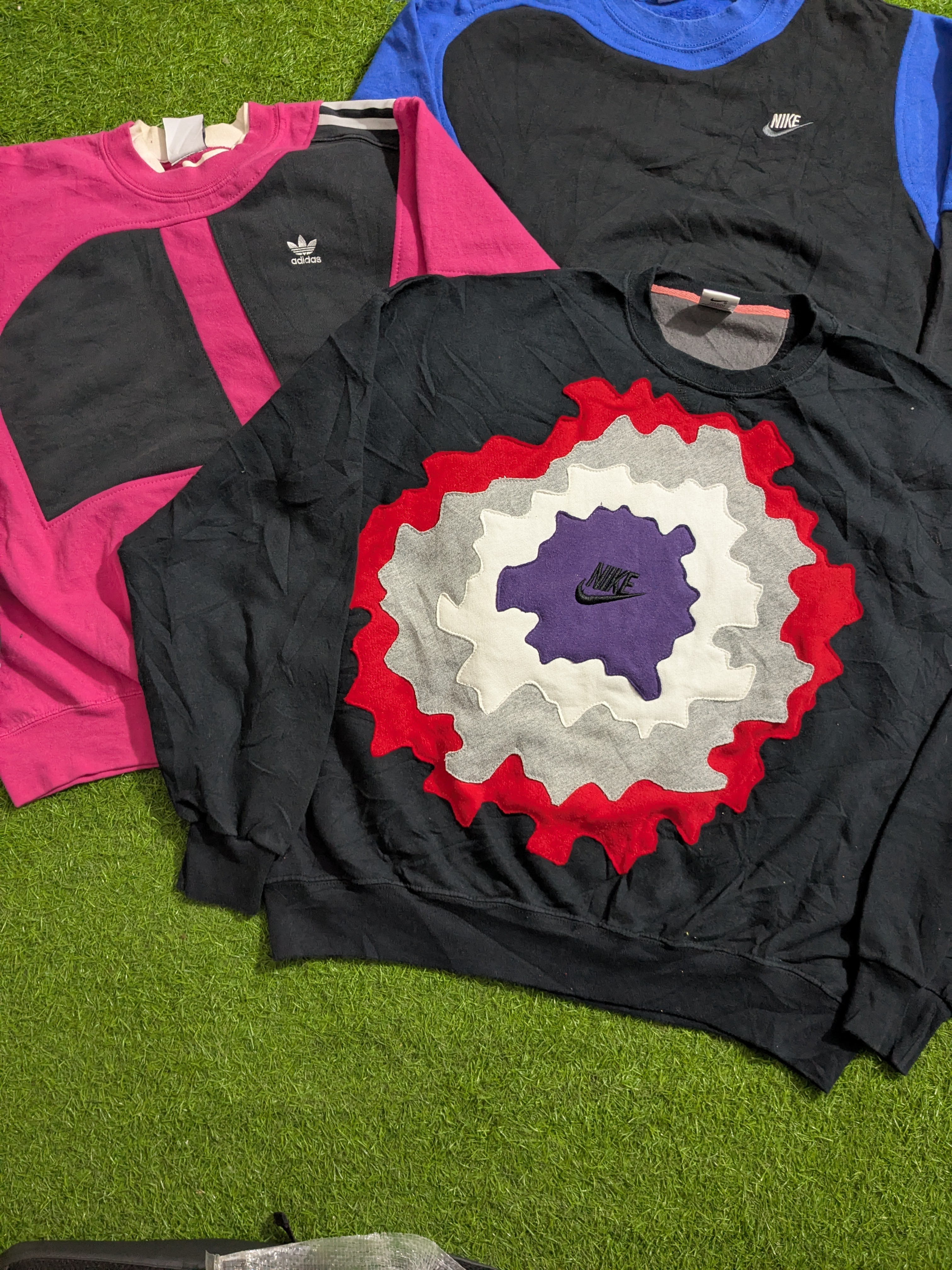 Upcycle Nike branded sweatshirt