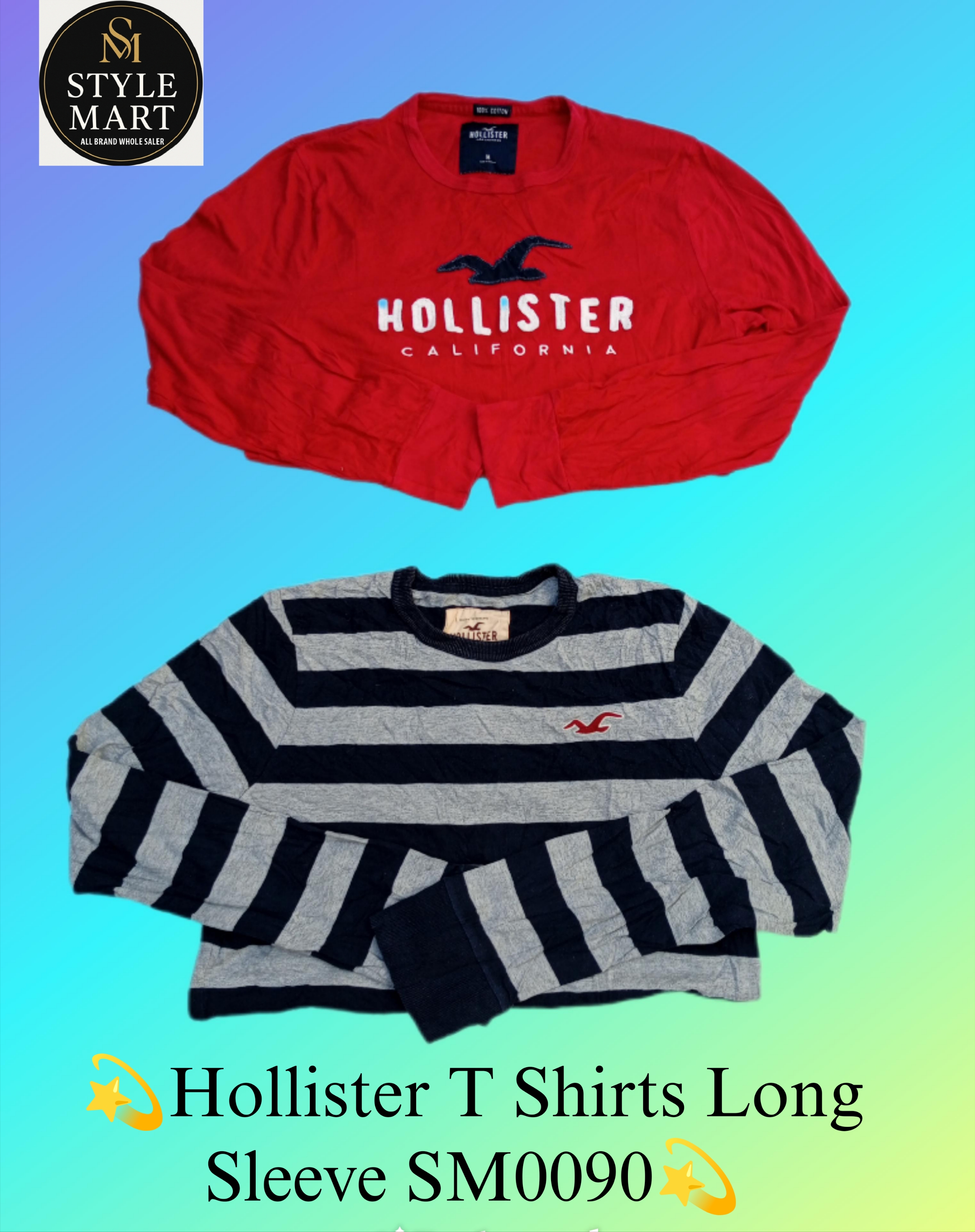 💫Hollister T Shirts SM0090💫